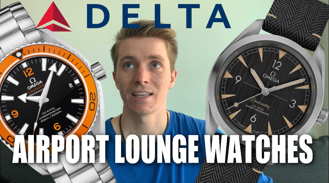 Watches Found in Delta Sky Lounge, April 2019 - Omega