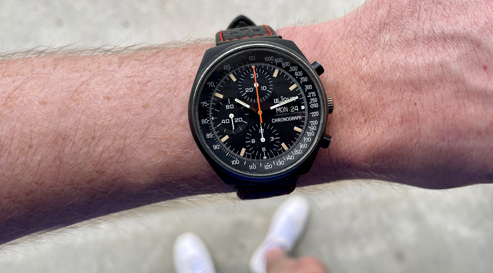 The 1970's LeJour 7000 Chronograph Day Date — Life on the Wrist