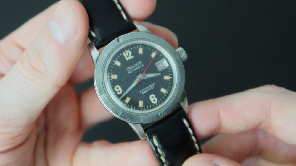 A Diving Devil, The 1968 Bulova Diver reference 386-4  display picture 1