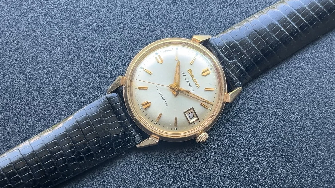Bulova 23 Jewel Date Yellow Gold — Life on the Wrist