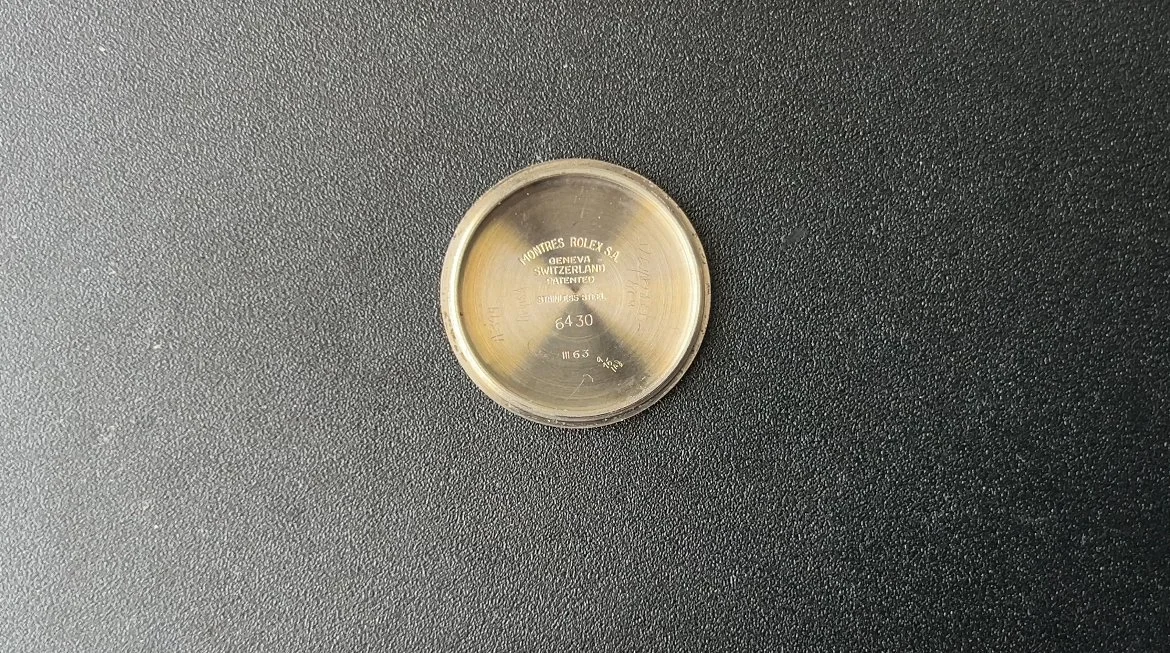 Rolex Speedking ref 6430 in steel photo 6.JPG