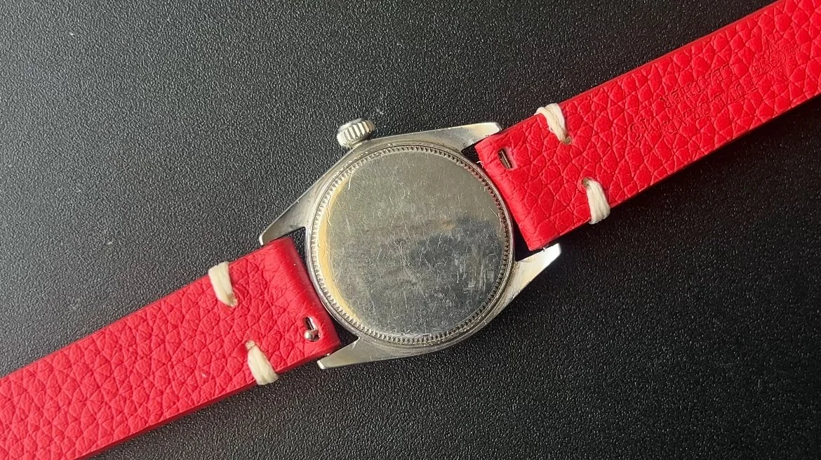 Rolex Speedking ref 6430 in steel photo 3.JPG