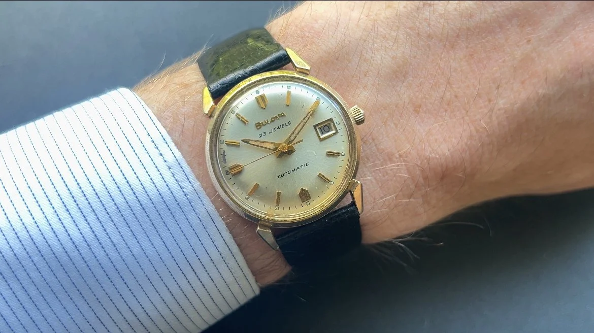 Bulova 23 Jewel Date Yellow Gold — Life on the Wrist