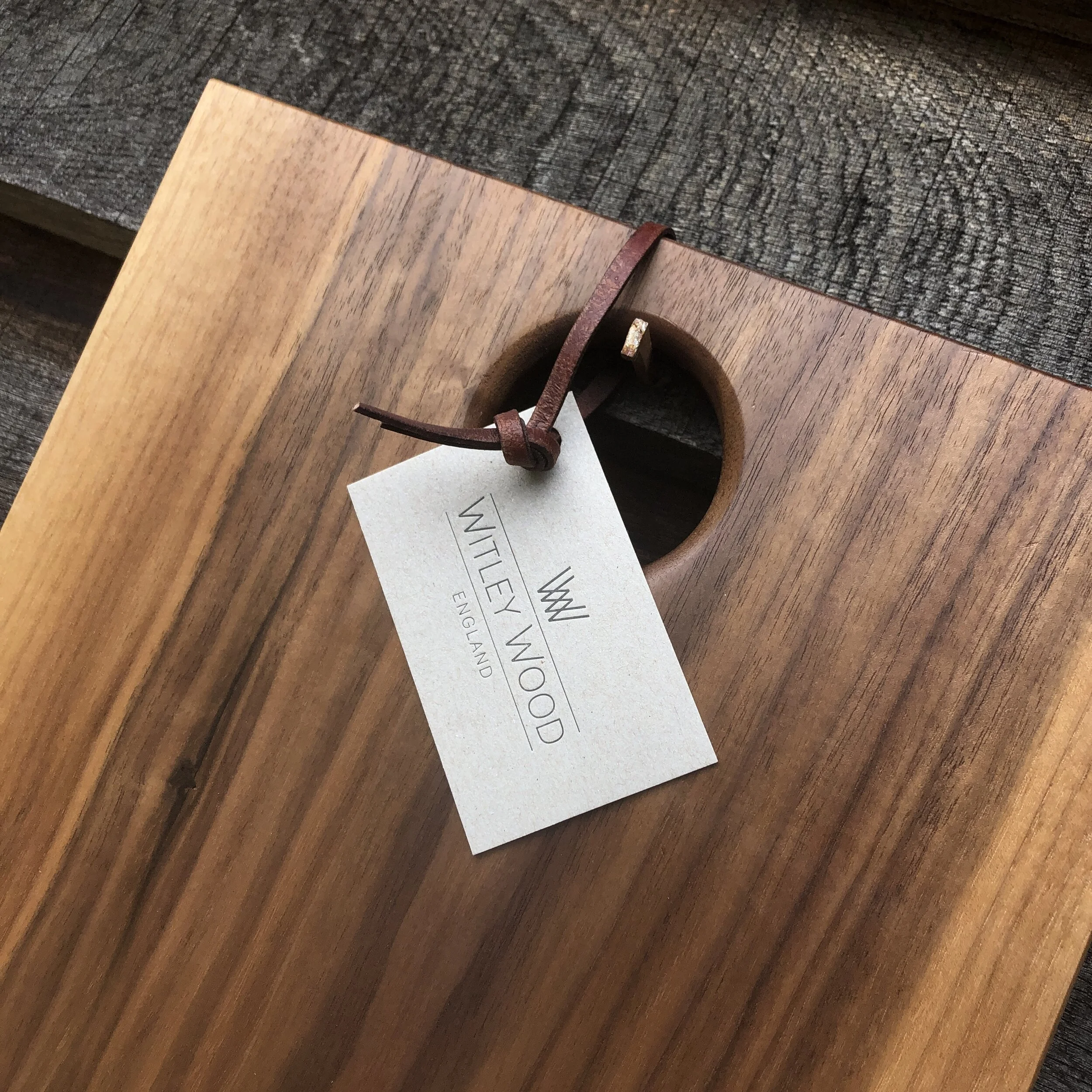 Large walnut cheese platters