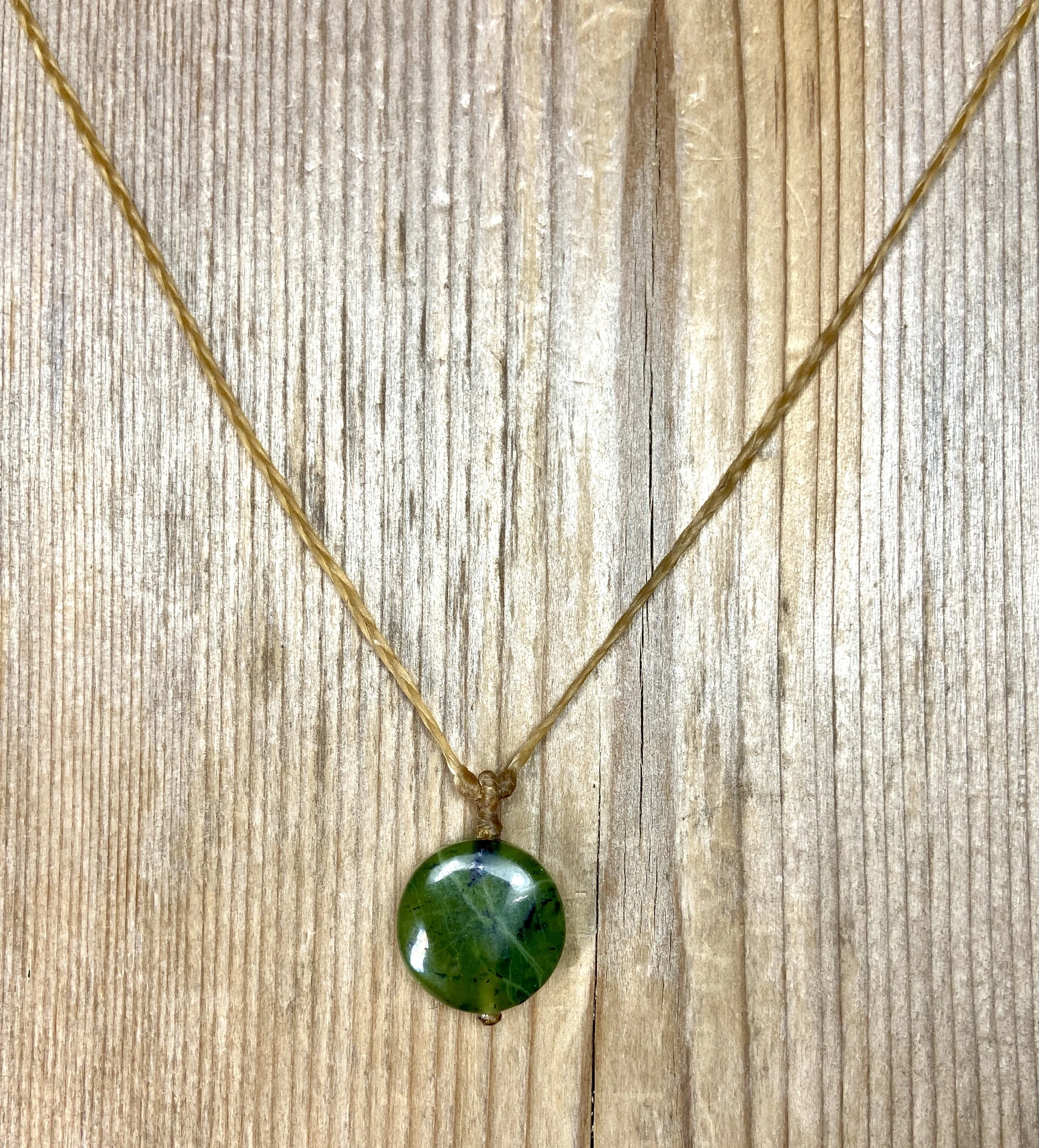 17" BC jade necklace $40