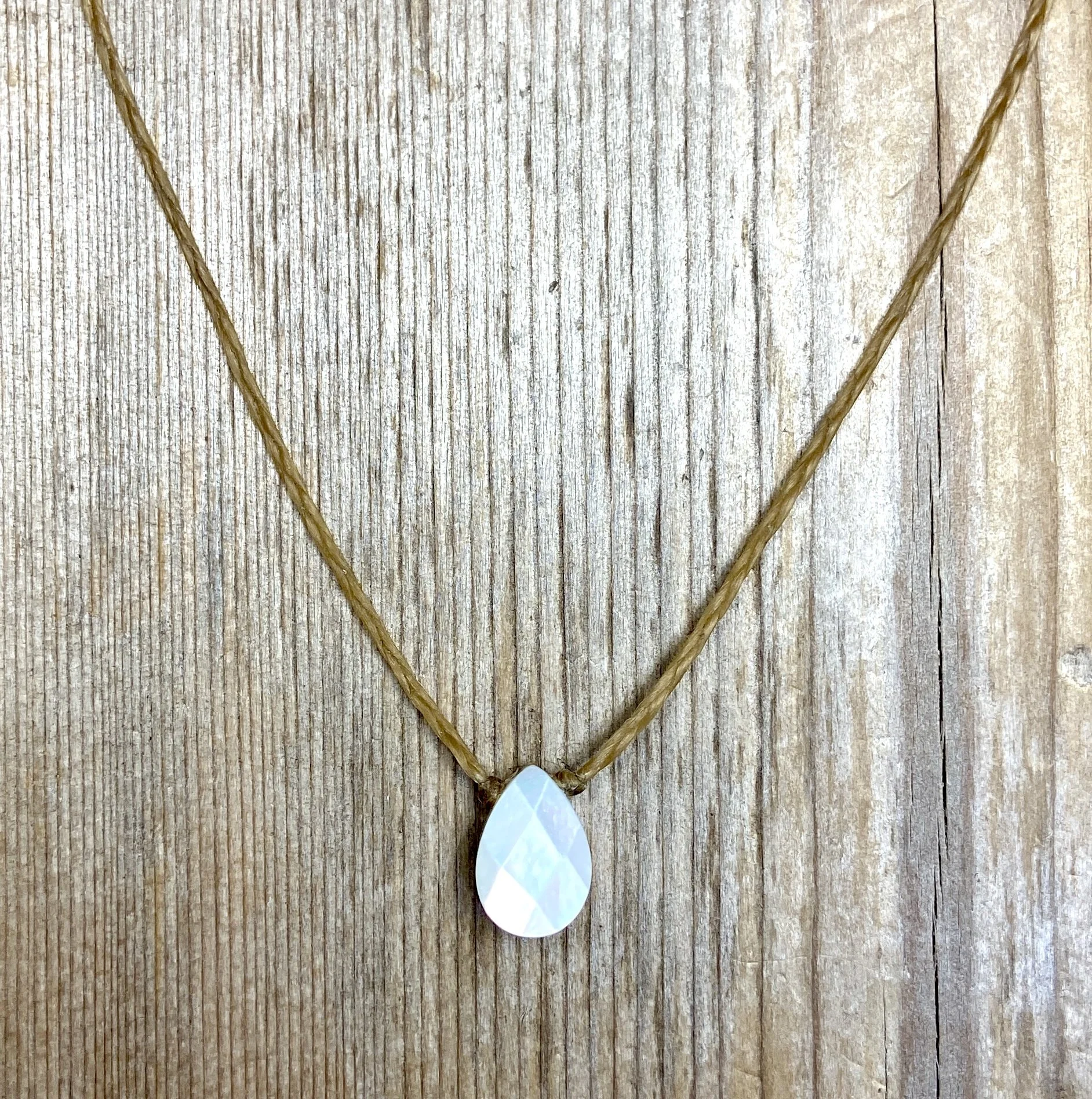 16" mother of pearl necklace $40