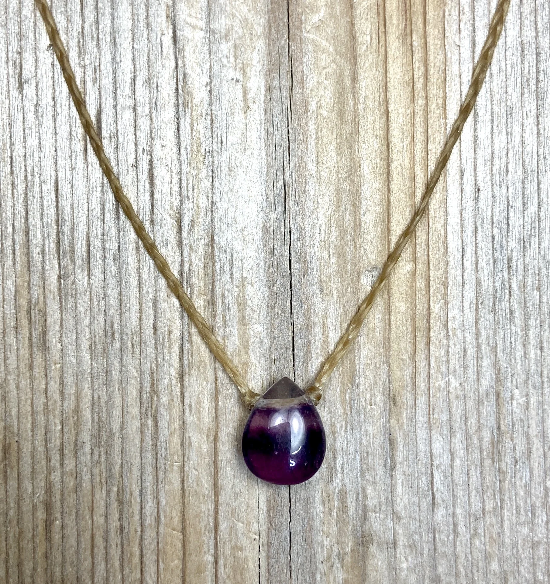 15" Fluorite pendant necklace  $35