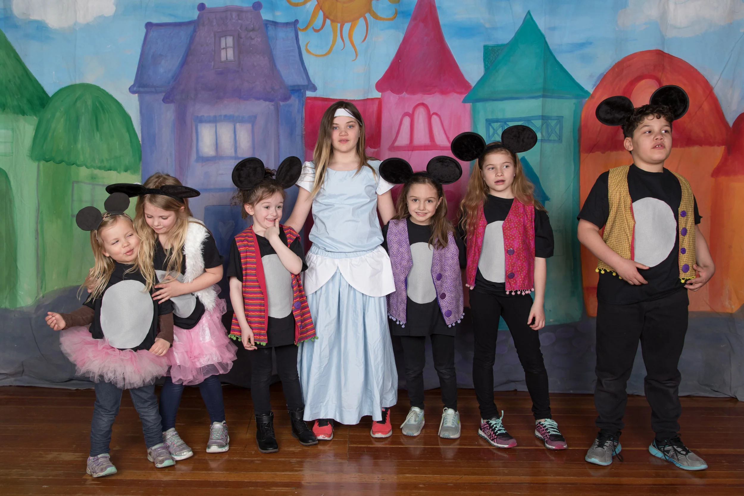 Cinderella and her Mice at Pawling Elementary.