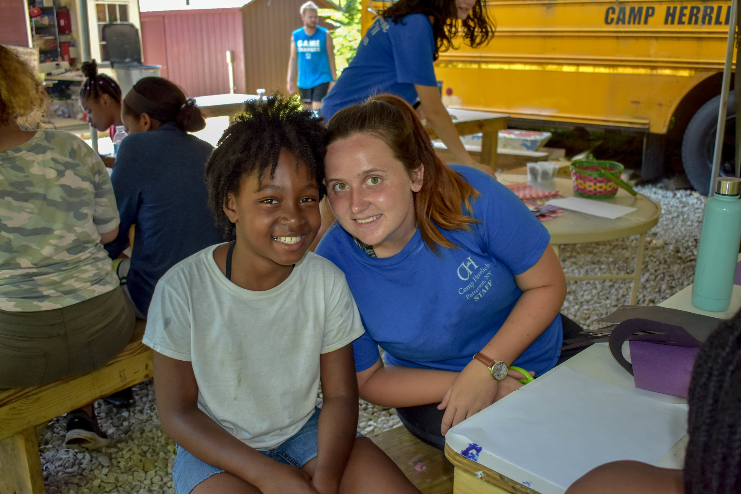 Kids and Staff — Camp Herrlich