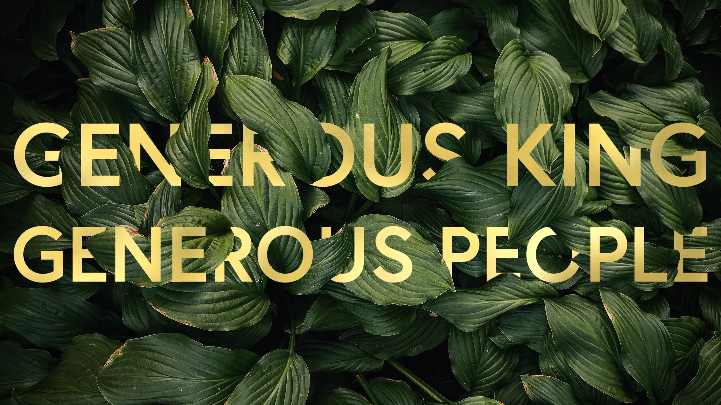 December 22, 2019 - "Generous King Generous People pt. 3" - 1 Samuel 9