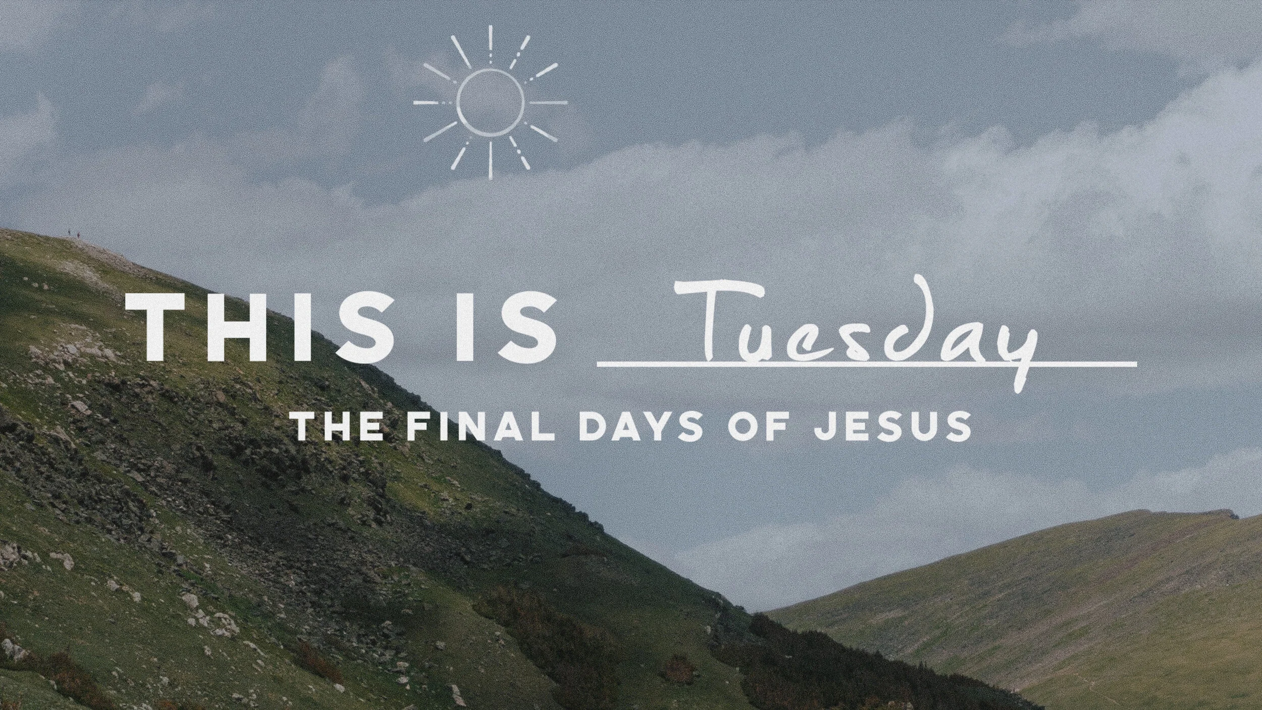 March 15, 2020 - "This is Tuesday" - Mark 11:27