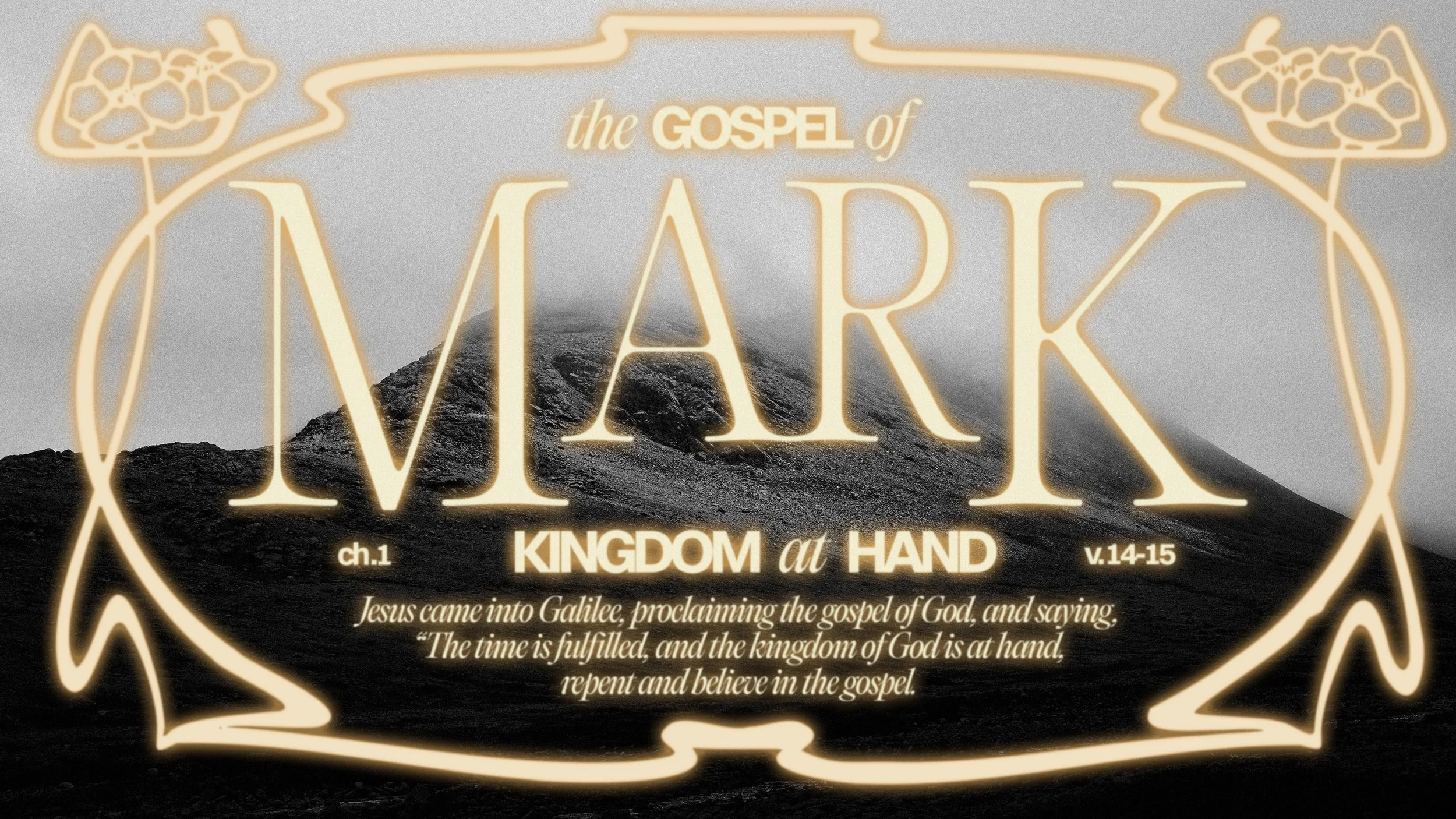 JANUARY 4, 2026 - "SETTING THE TONE” - MARK 1:1-15