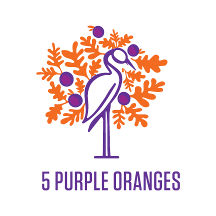 5 Purple Oranges