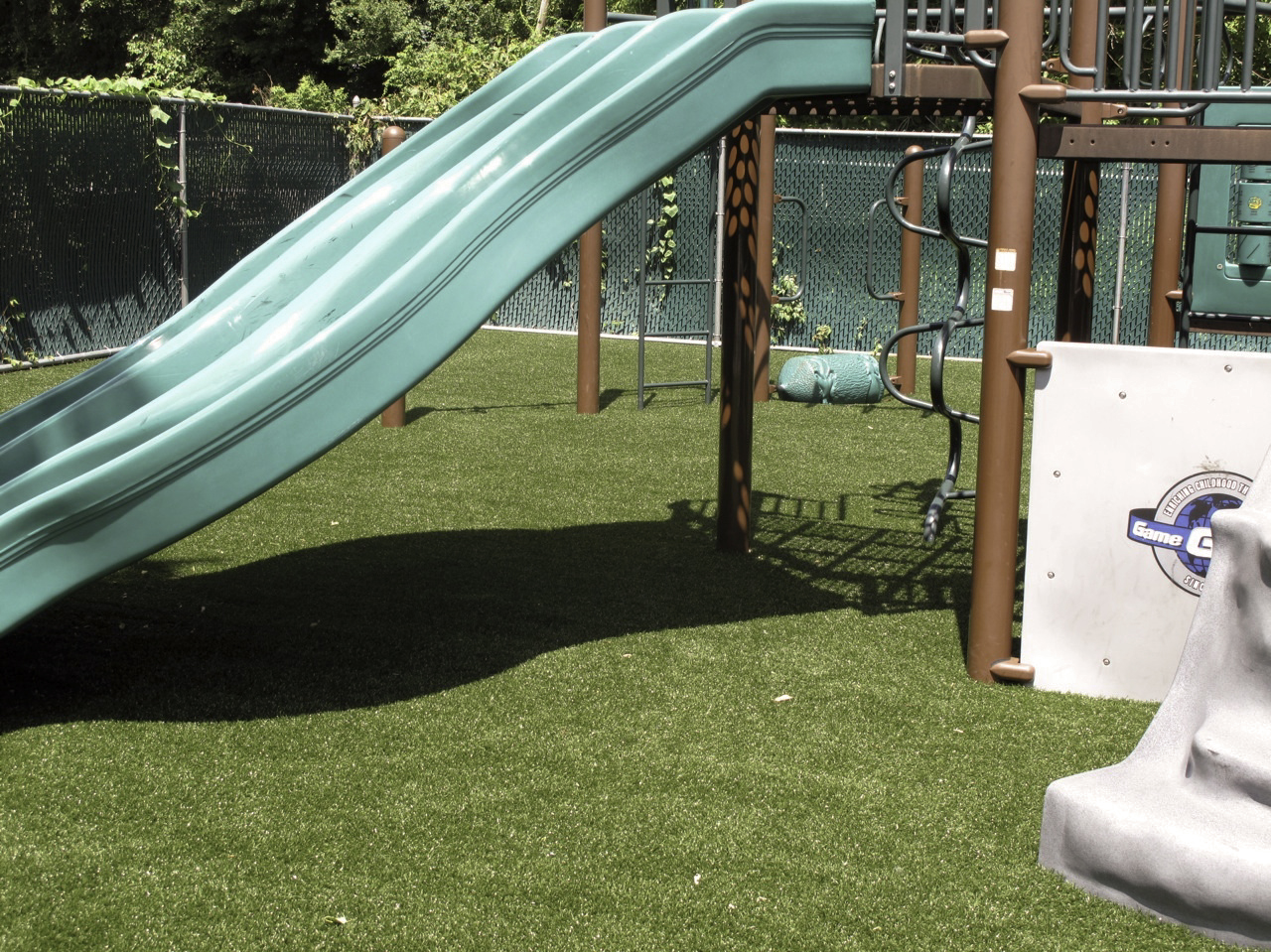 image of artificial playground grass at Pace Charter School of Hamilton