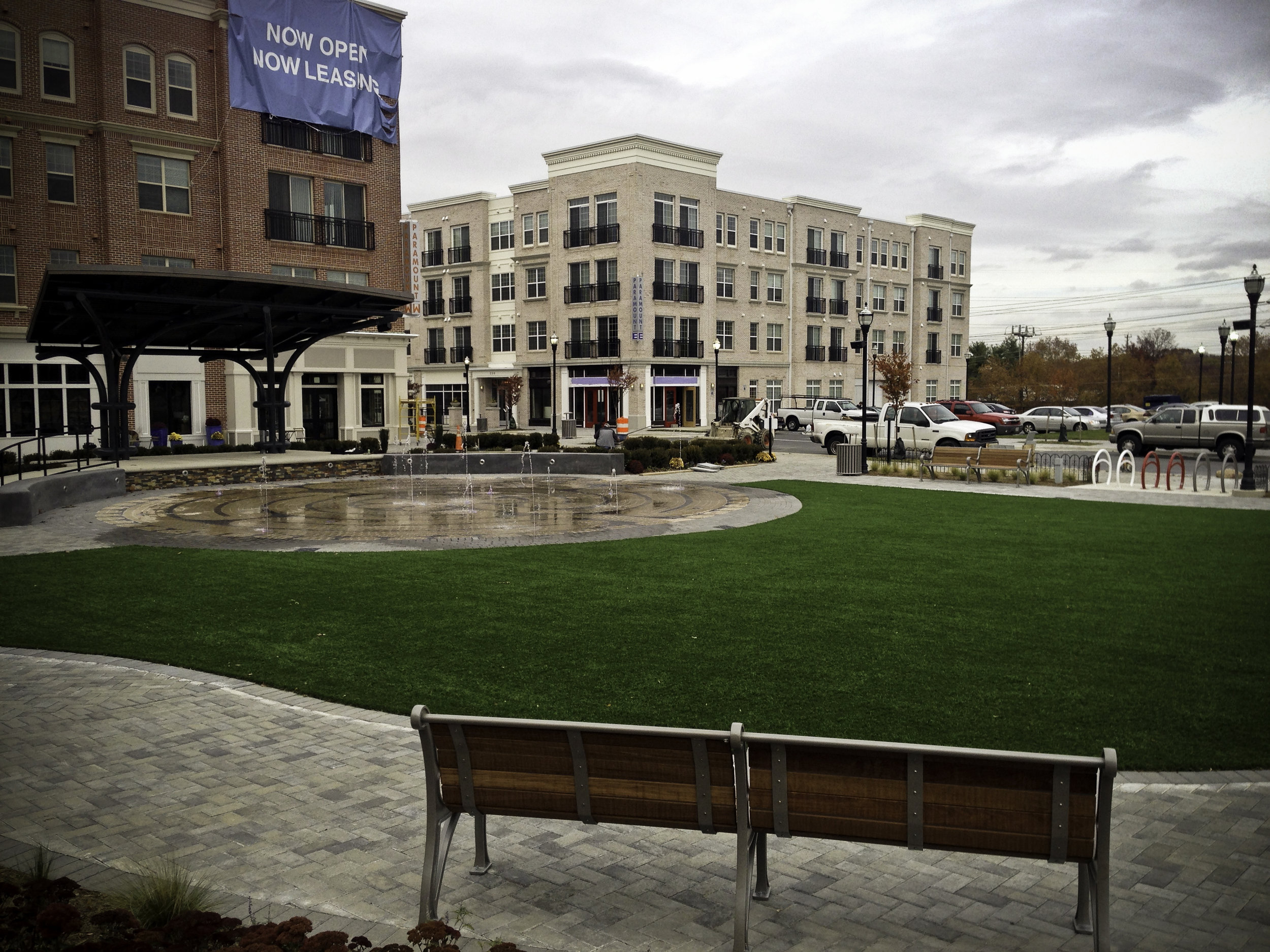 image of a beautiful artificial turf installation project