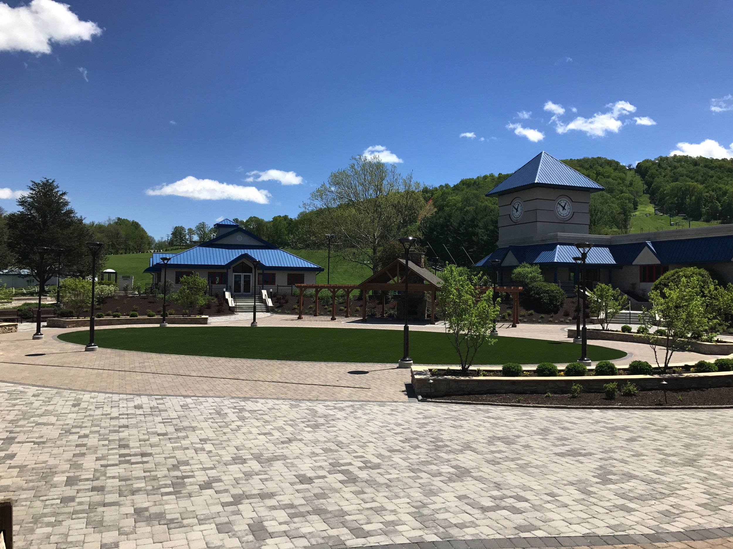 image of artificial turf at Liberty Mountain Ski Resort