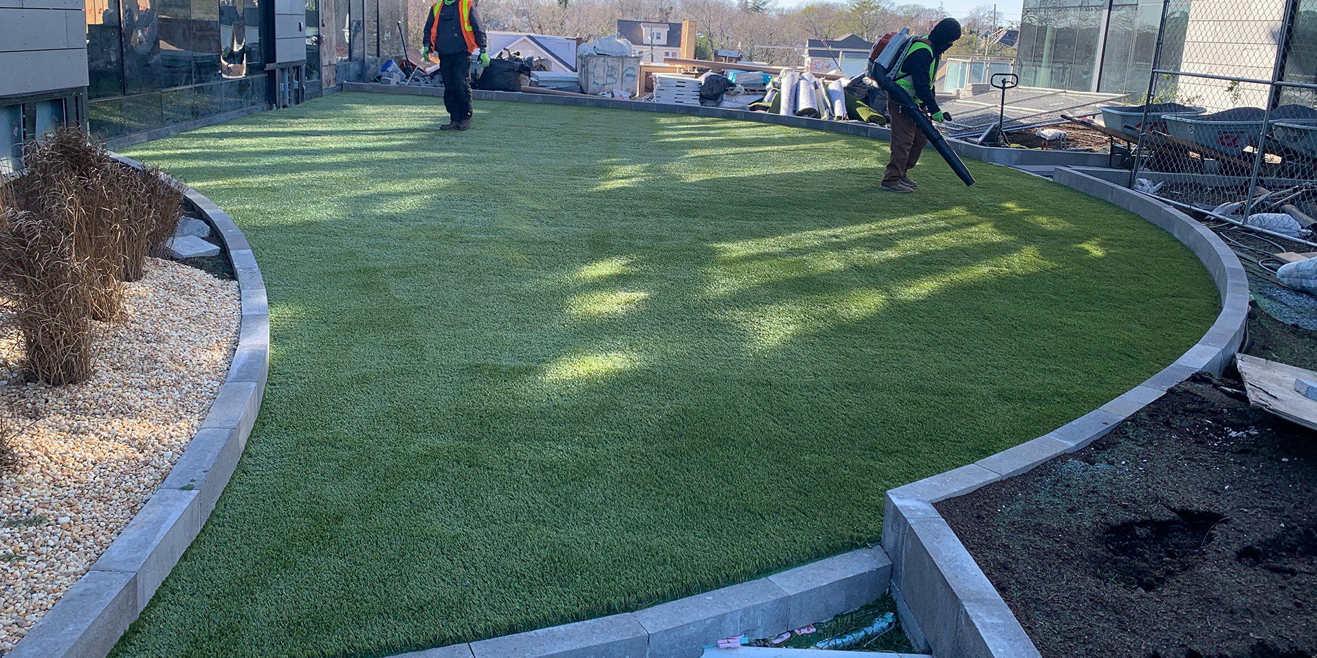 image of artificial turf in Long Branch New Jersey