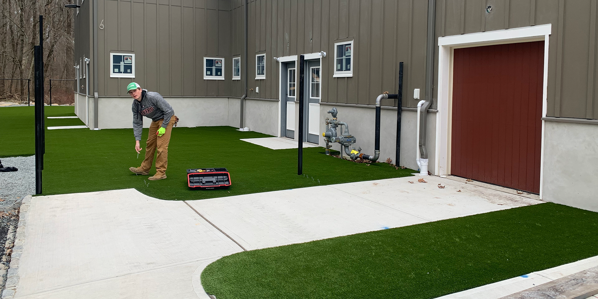 image of artificial dog turf