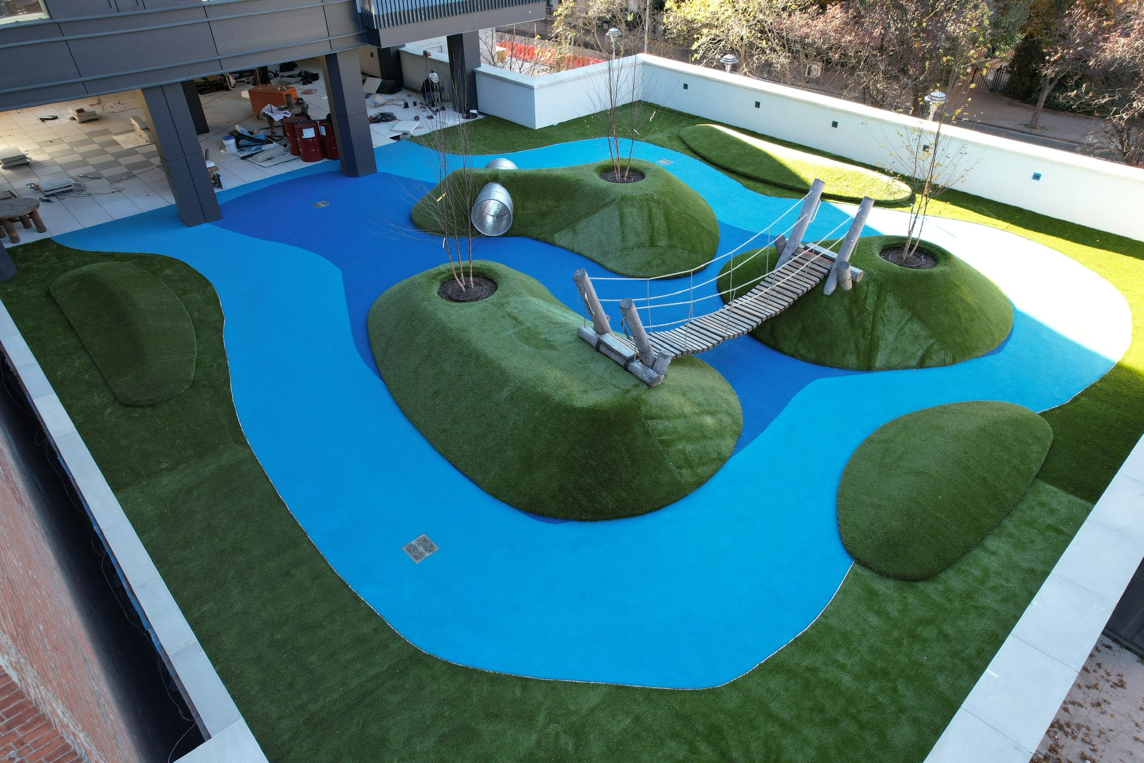 image of artificial grass