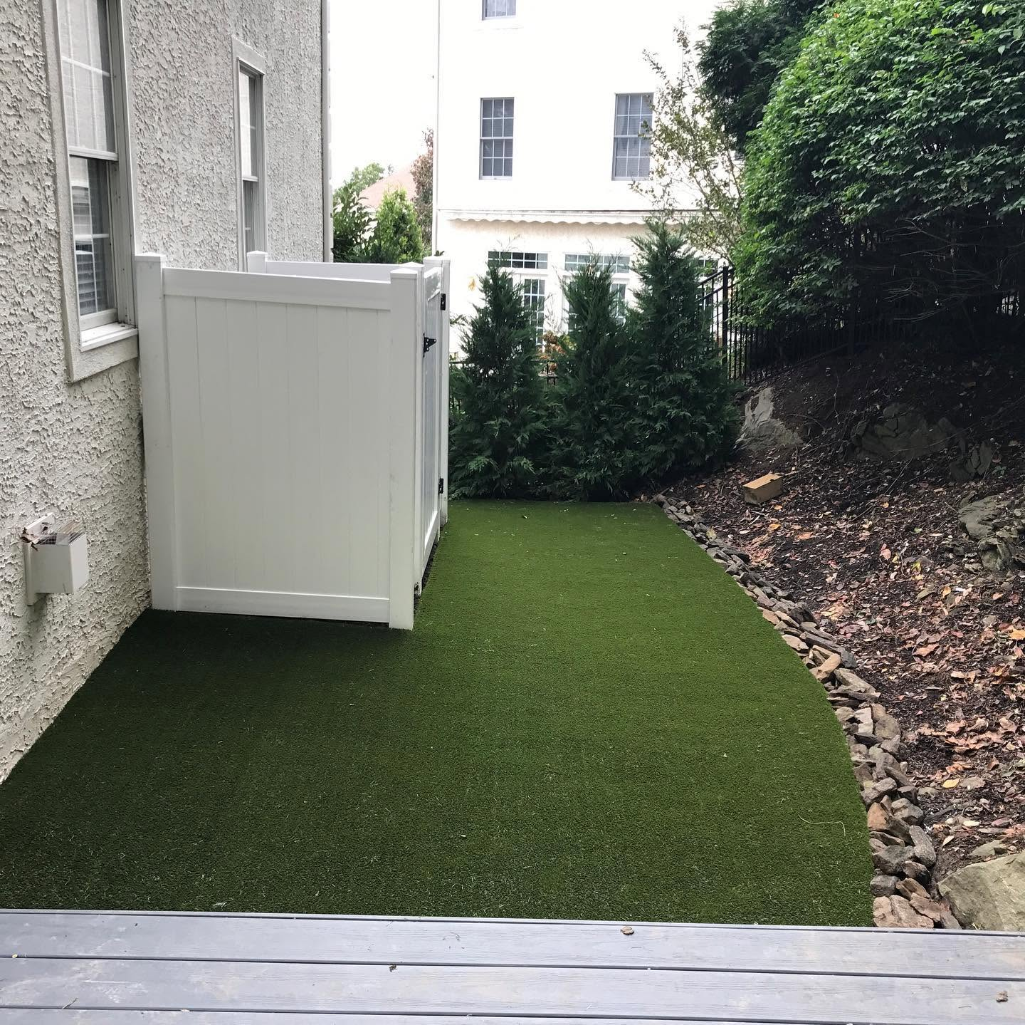 Artificial Turf Installation in Society Hill, Philadelphia