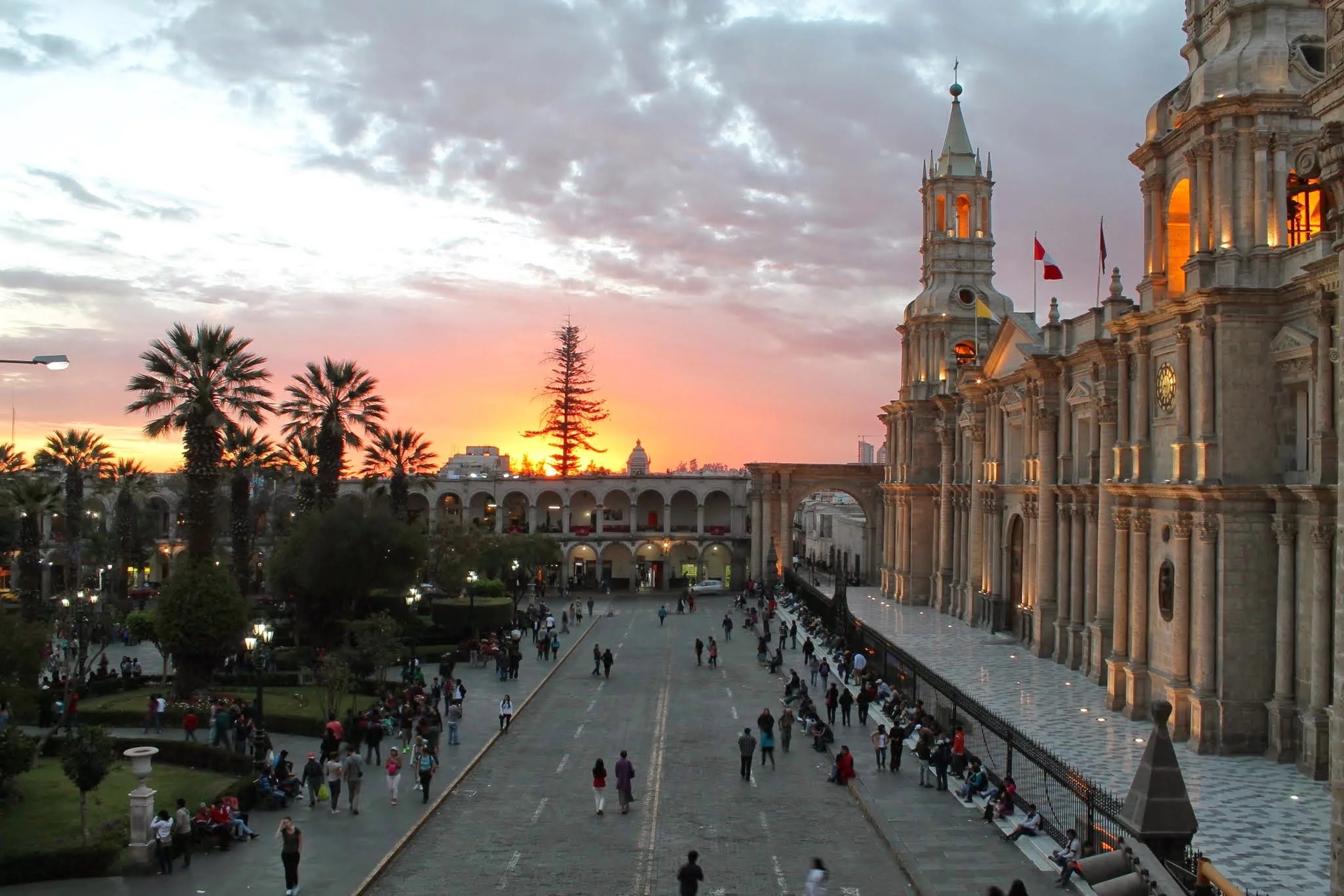 Main Square Sunset