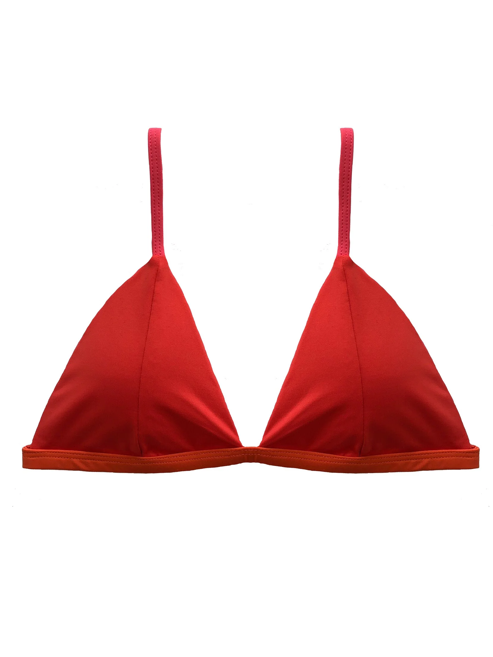 red bikini top