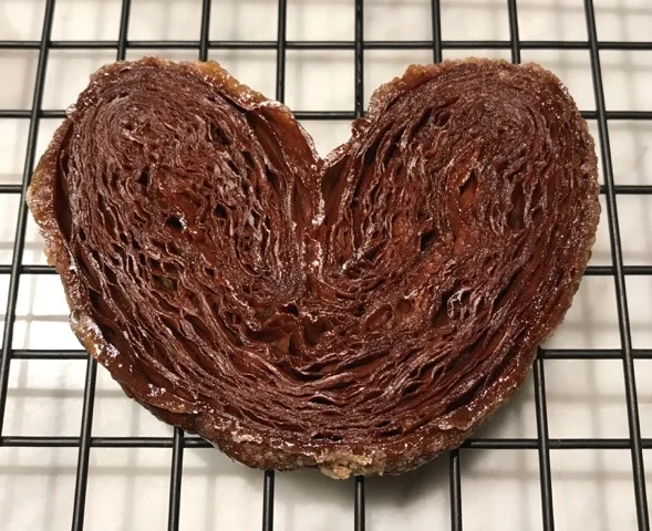 chocolate palmiers 