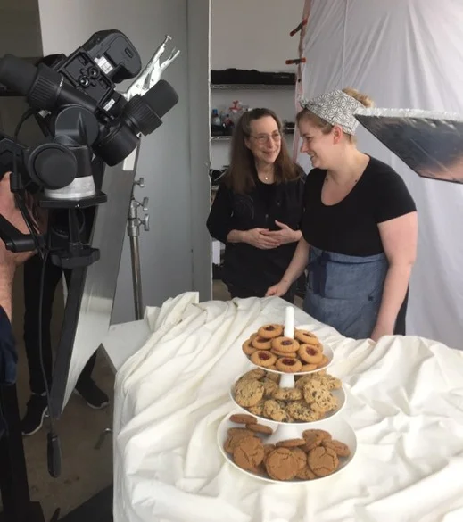phase 8 rose and stylist erin mcdowell discussing beauty shots