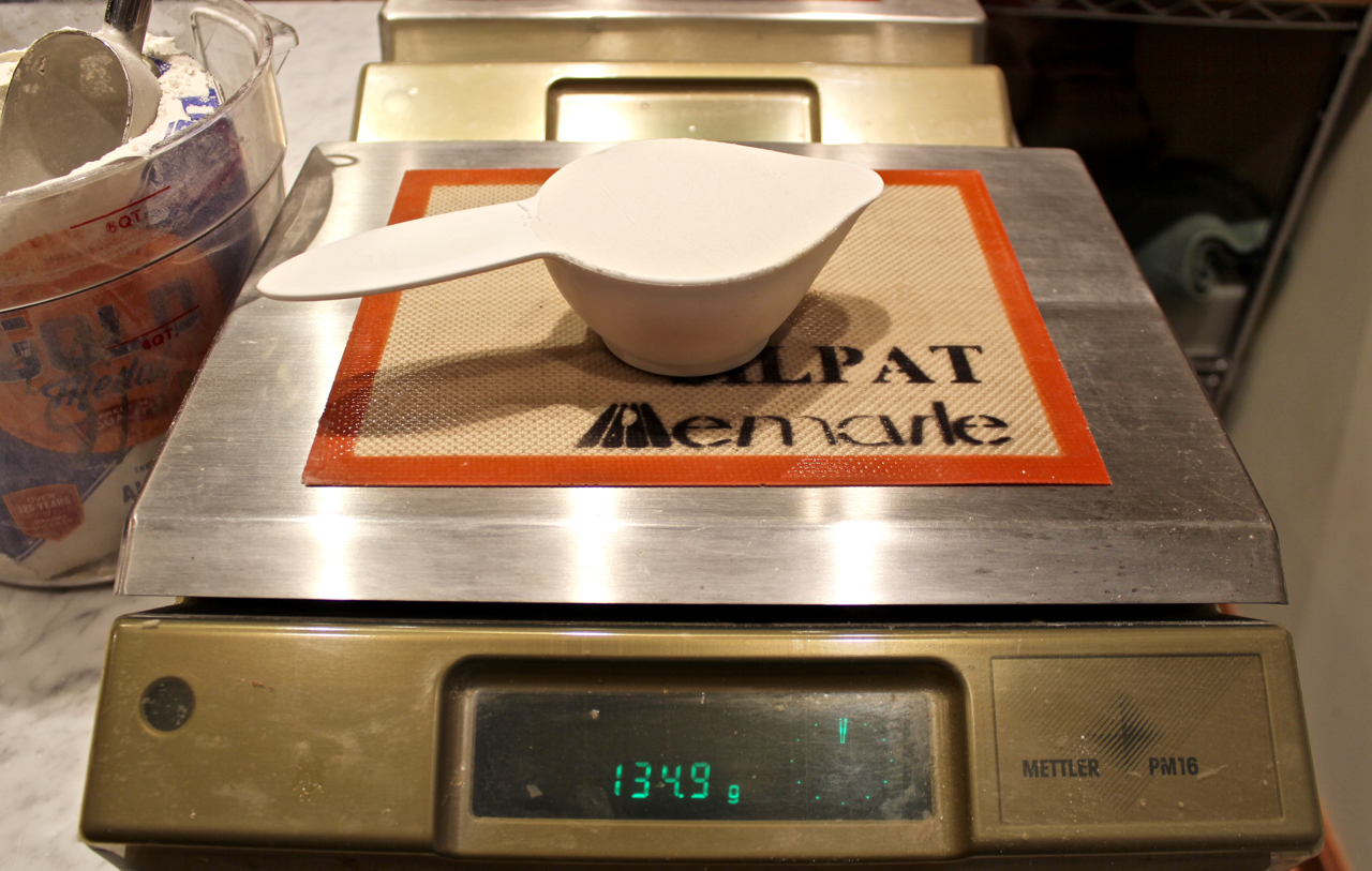 3. 135 grams for dip & sweep