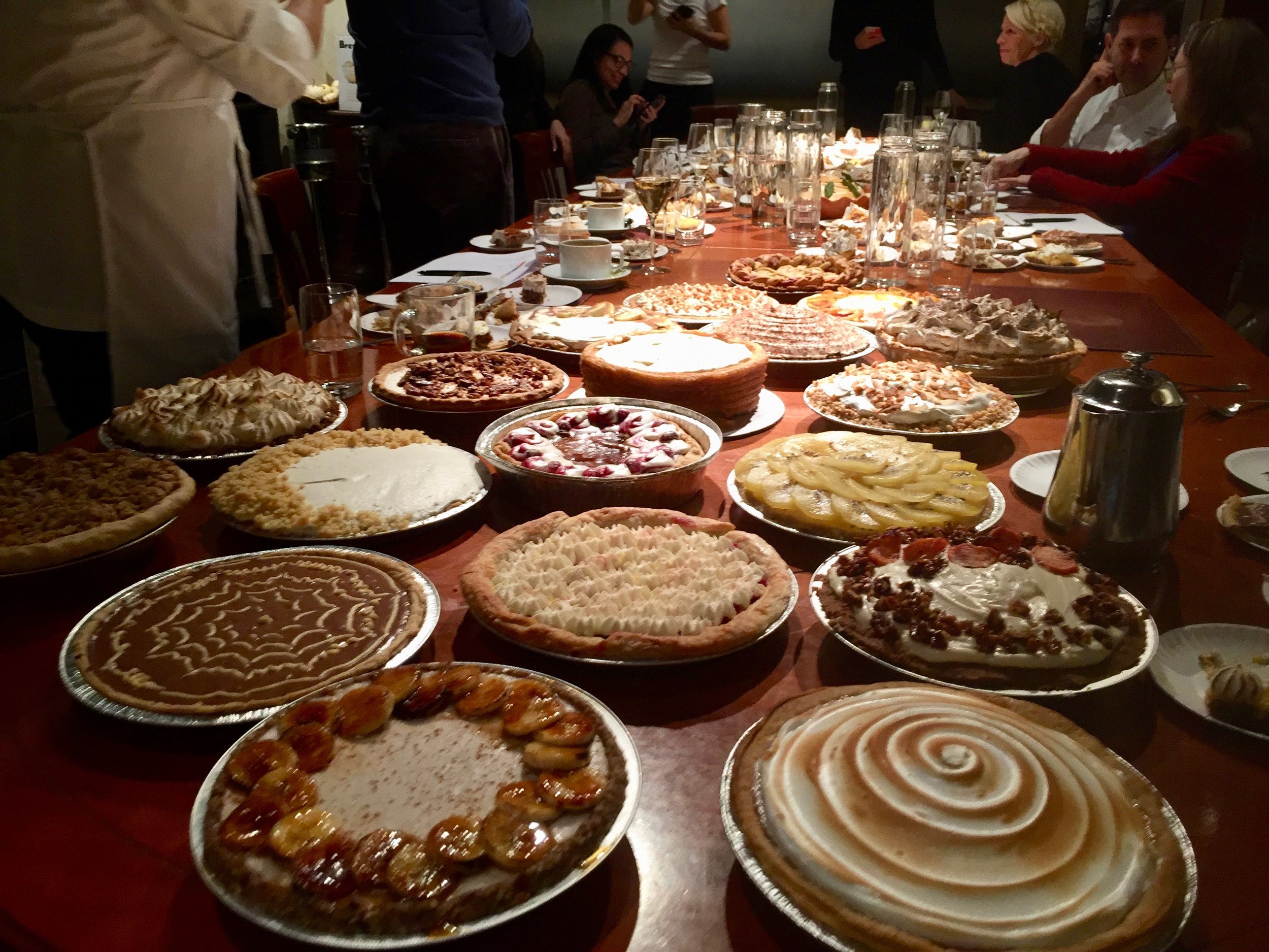 the growing sea of pies
