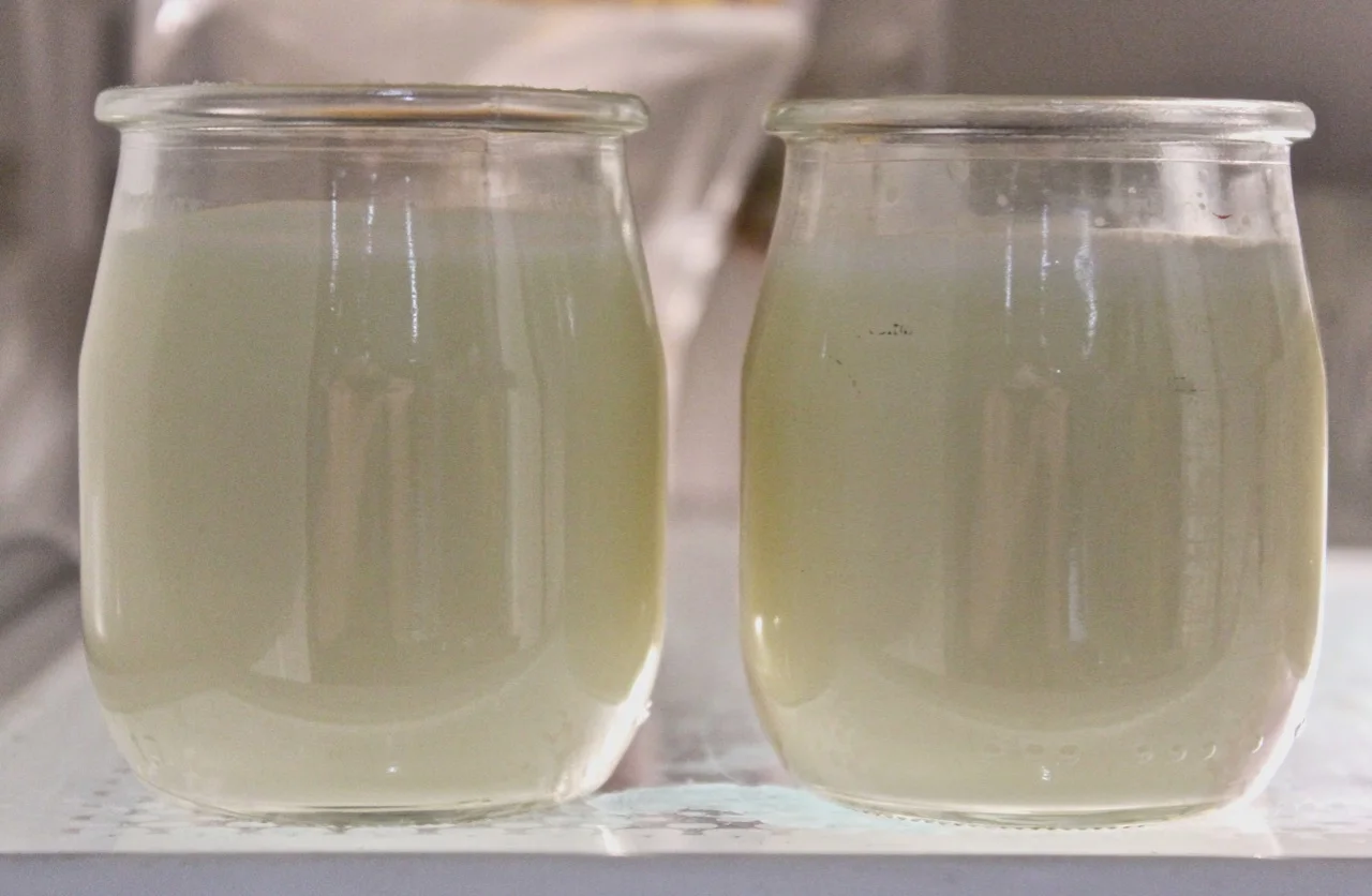 Refrigerated before setting