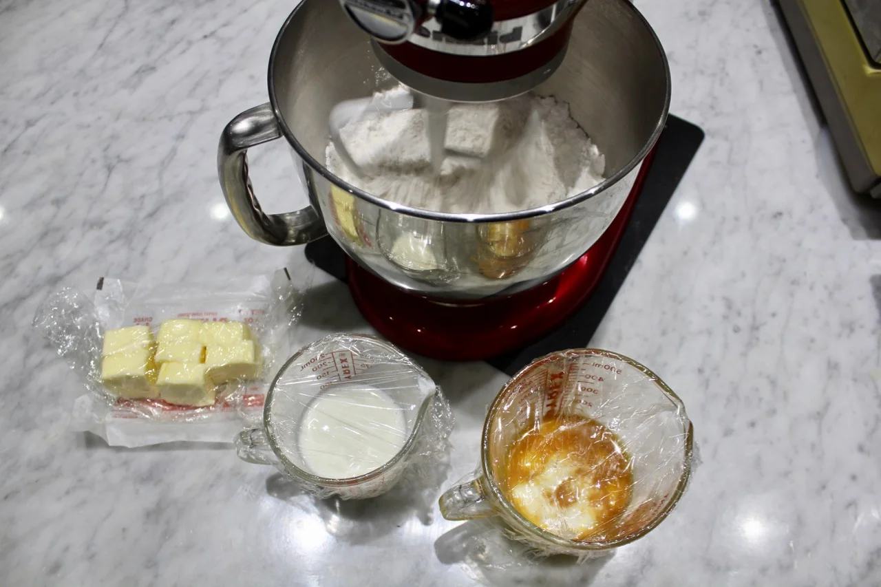 MIS EN PLACE insures all ingredients prepped