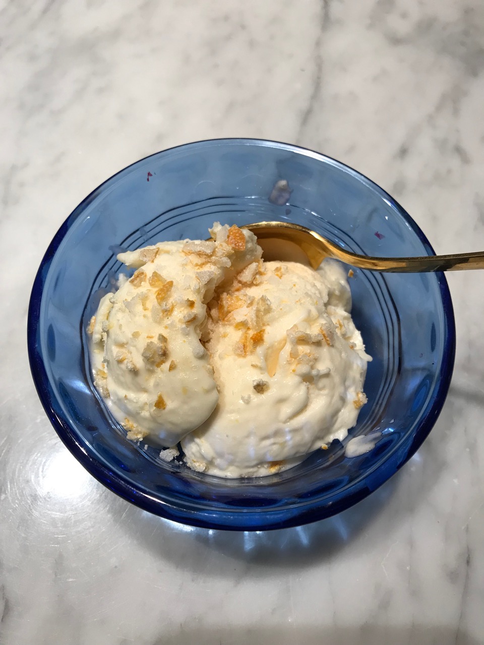 no ice cream maker needed nougat ice cream