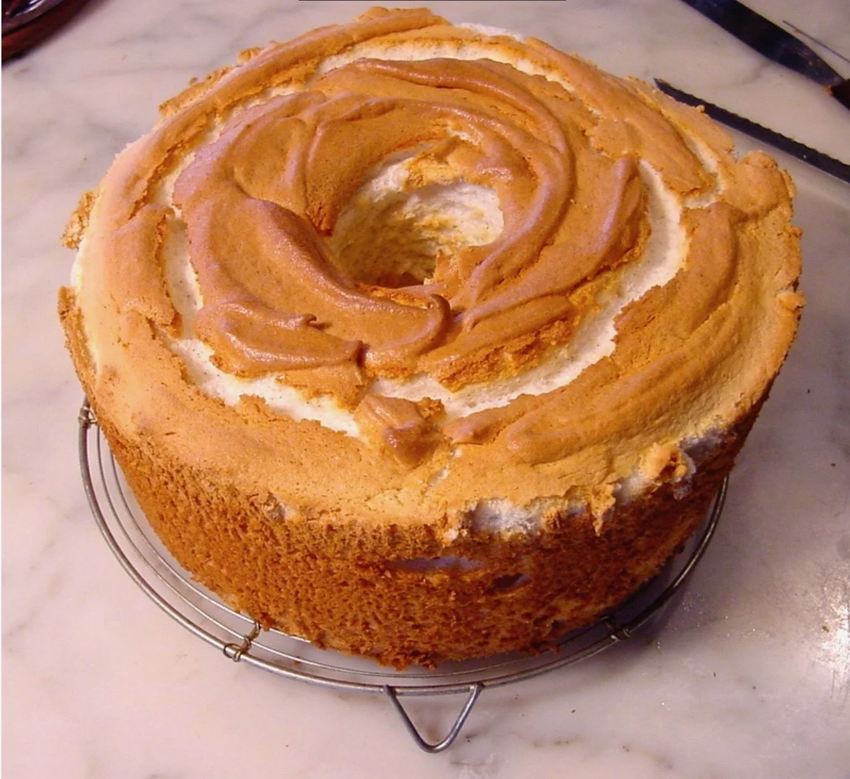 Angel Food Cake designed for a 16 cup pan