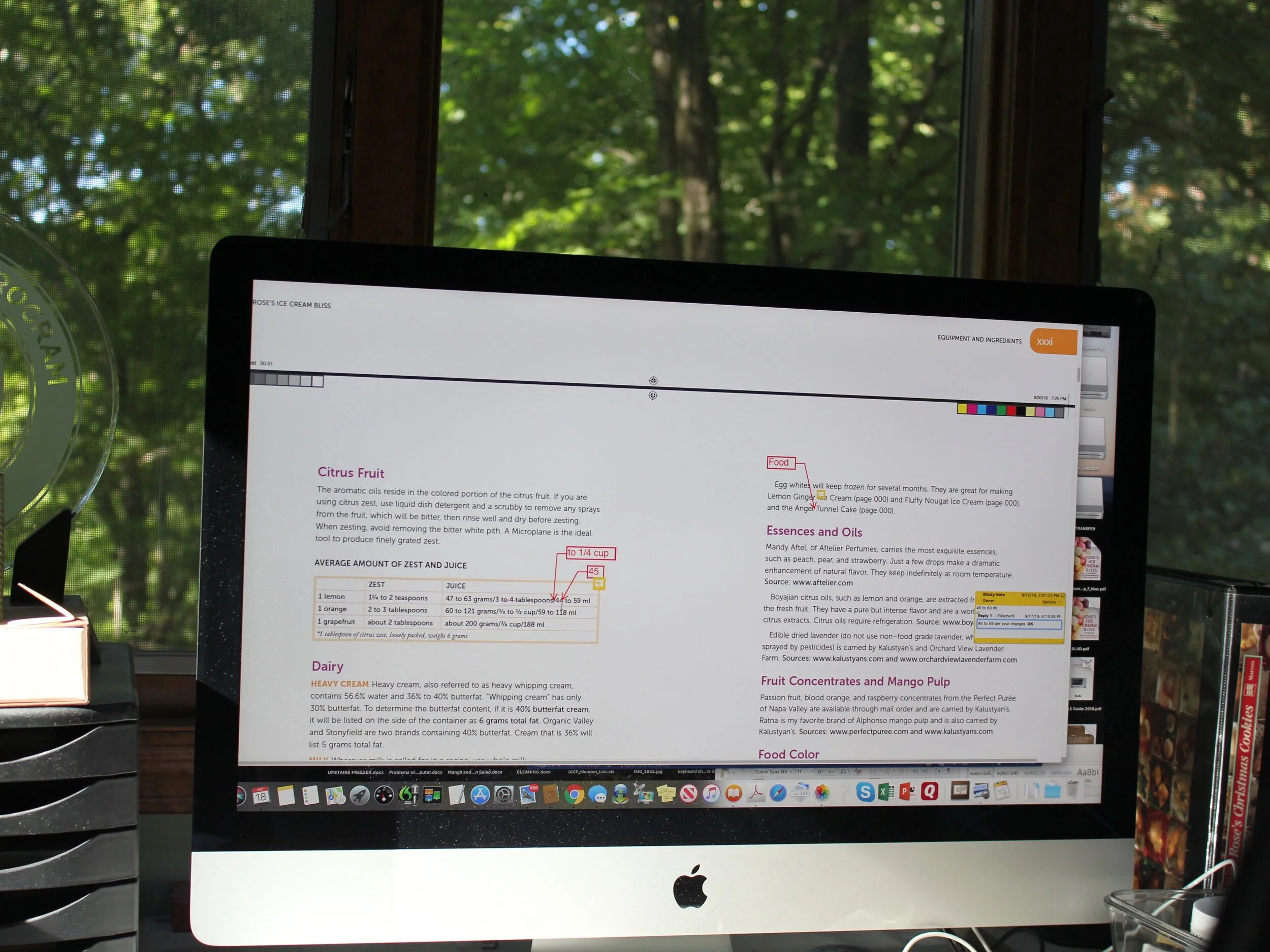 PROOF READING phase via computer TRACK CHANGES