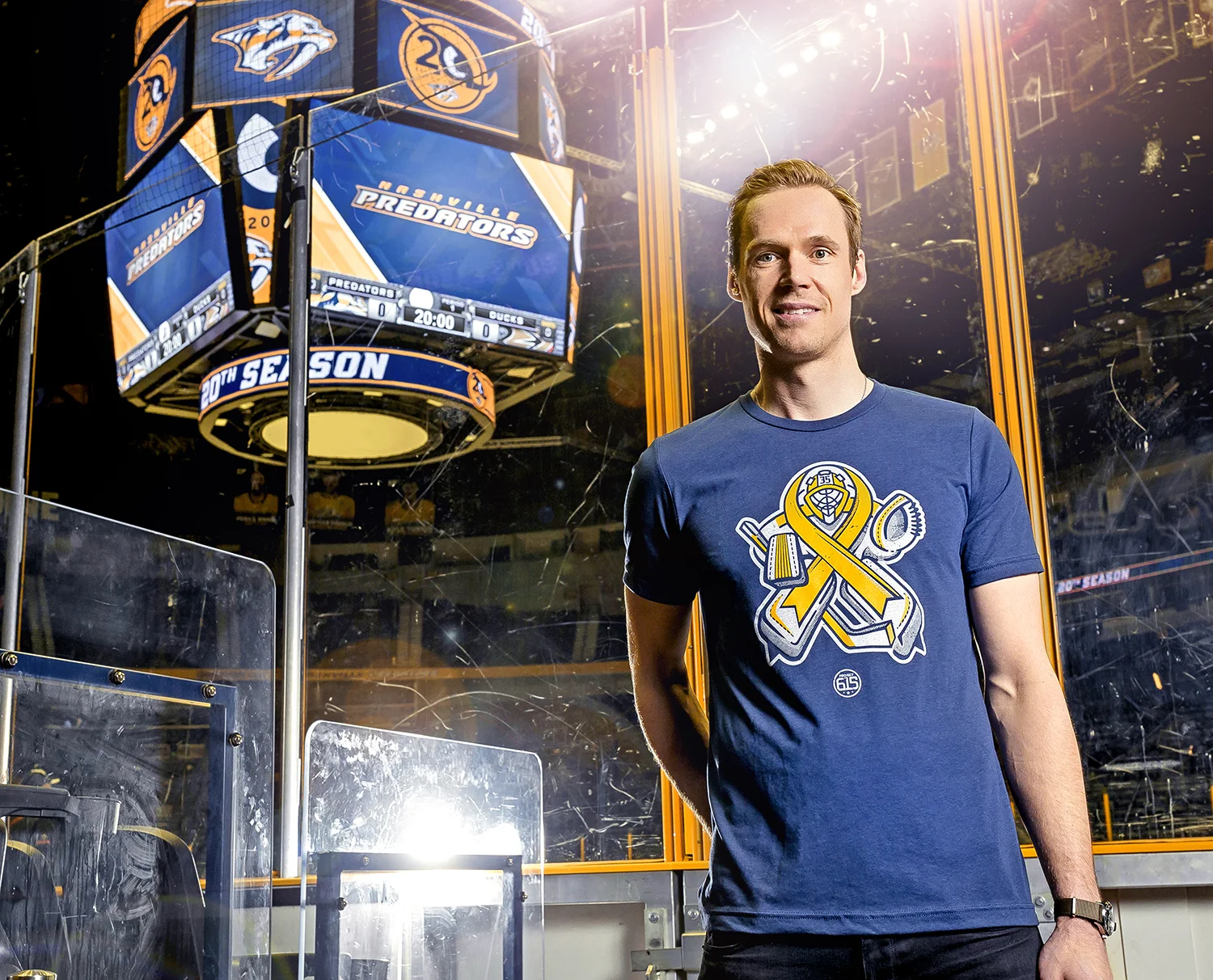 Pekka Rinne of the Nashville Predators
