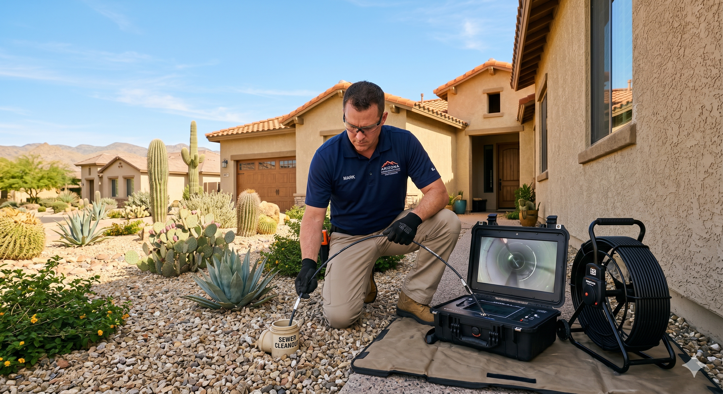 Sewer Scope Inspection in Arizona