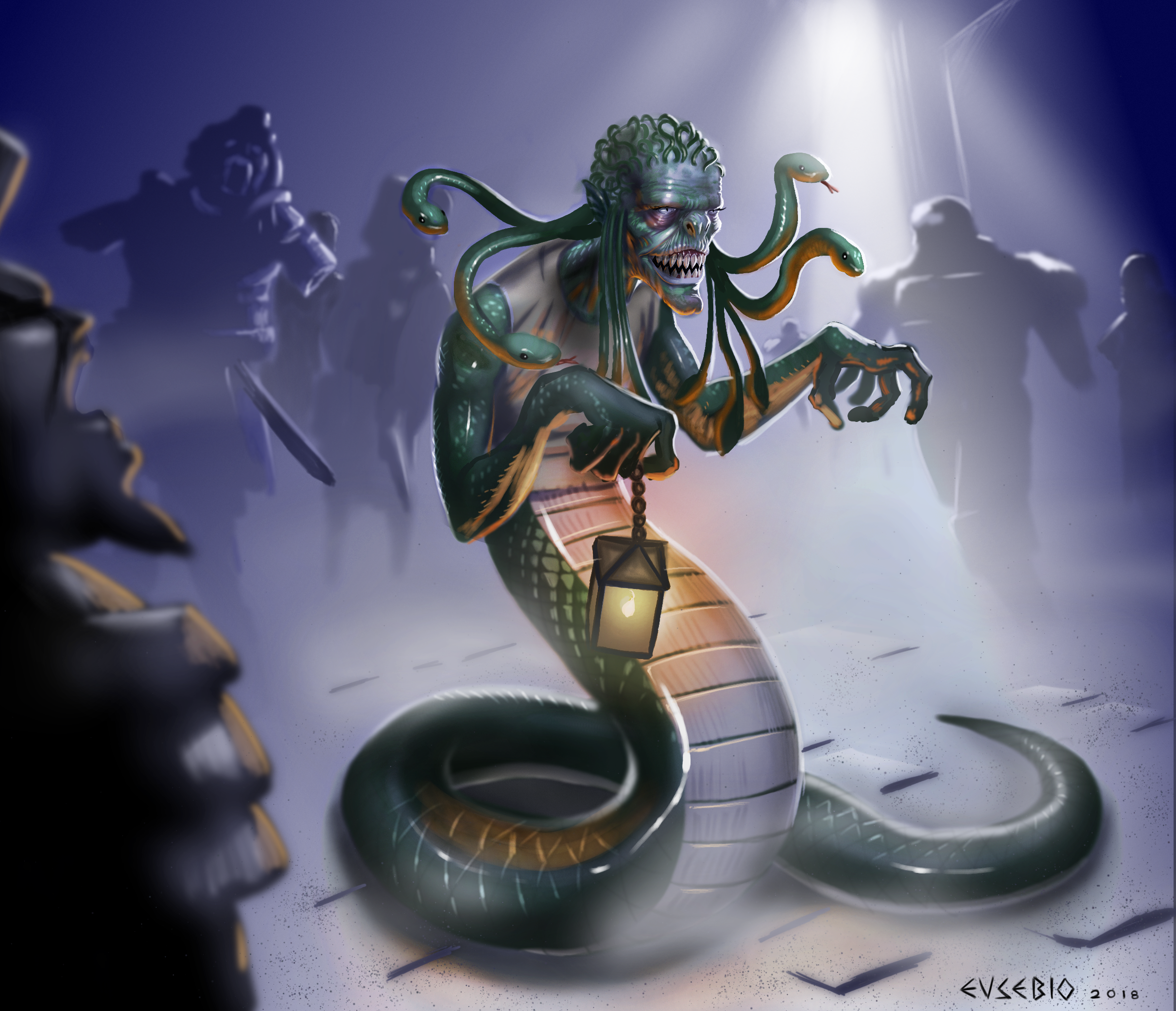Medusa Concept Art