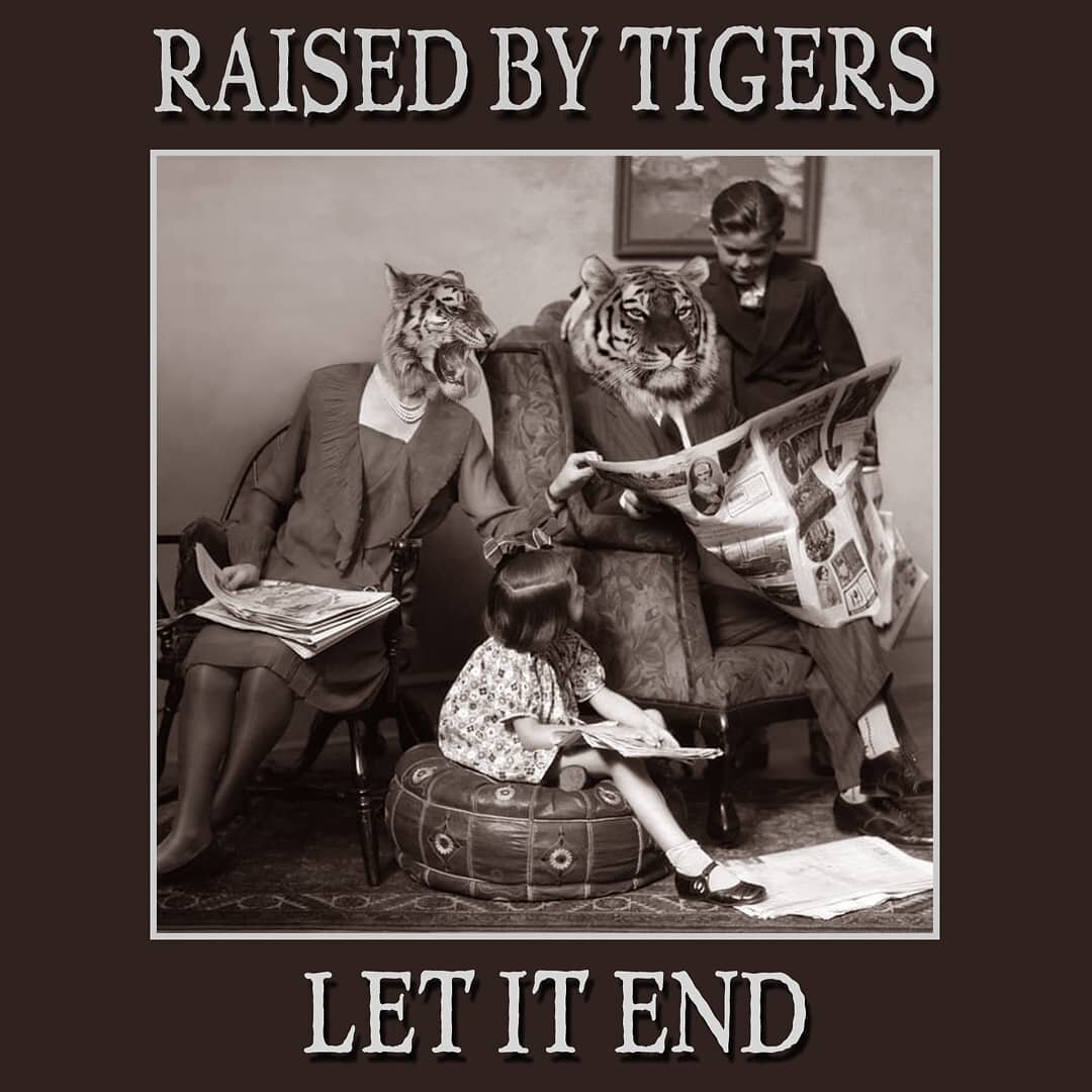 Today's the day! Let It End is live on all streaming platforms and bandcamp! We worked hard on this EP and are so stoked to share it with you all. We hope you enjoy it!

raisedbytigers.bandcamp.com

📷 Credit: @morskaya_m thank you SO much for the do
