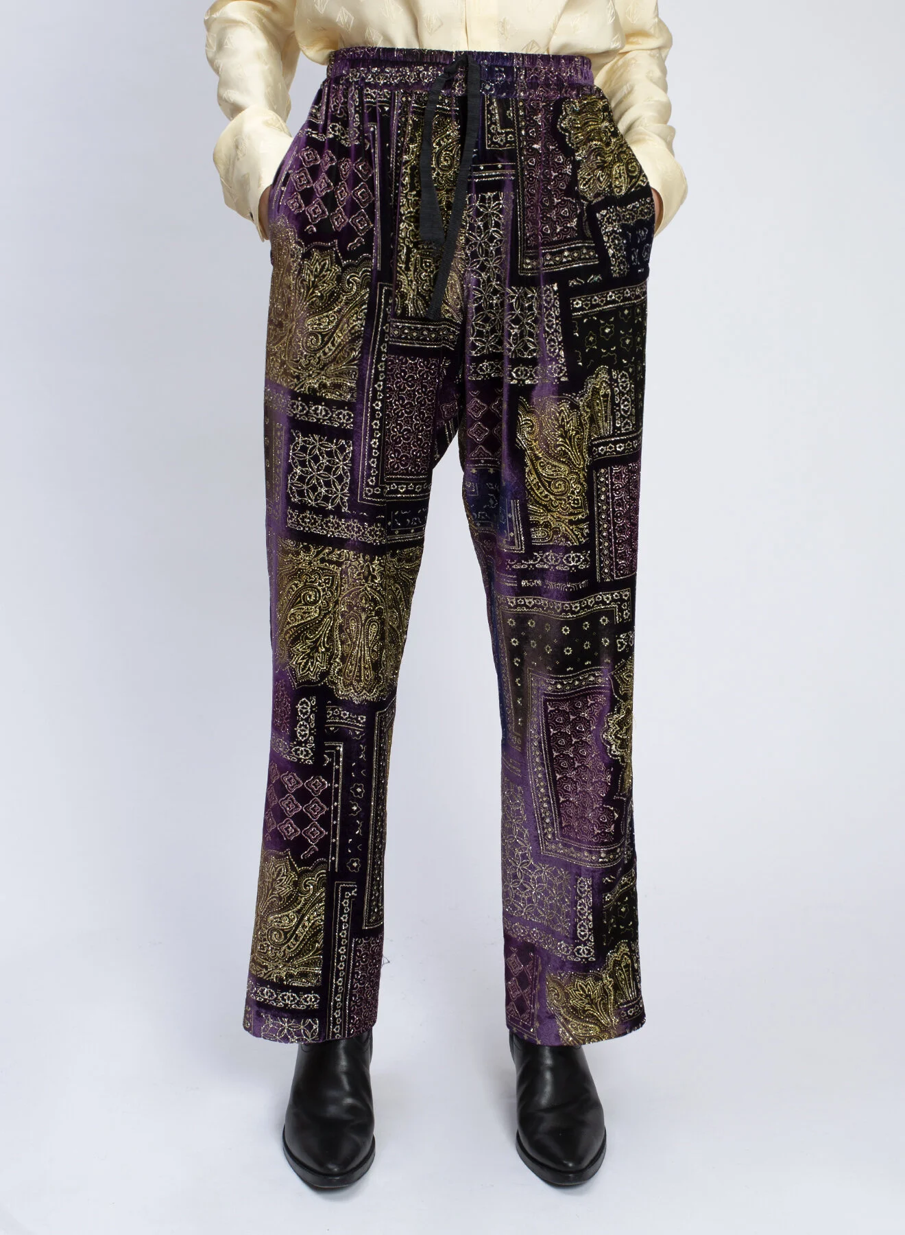 SNAP BANDANA PANTS — GARÇONS INFIDELES
