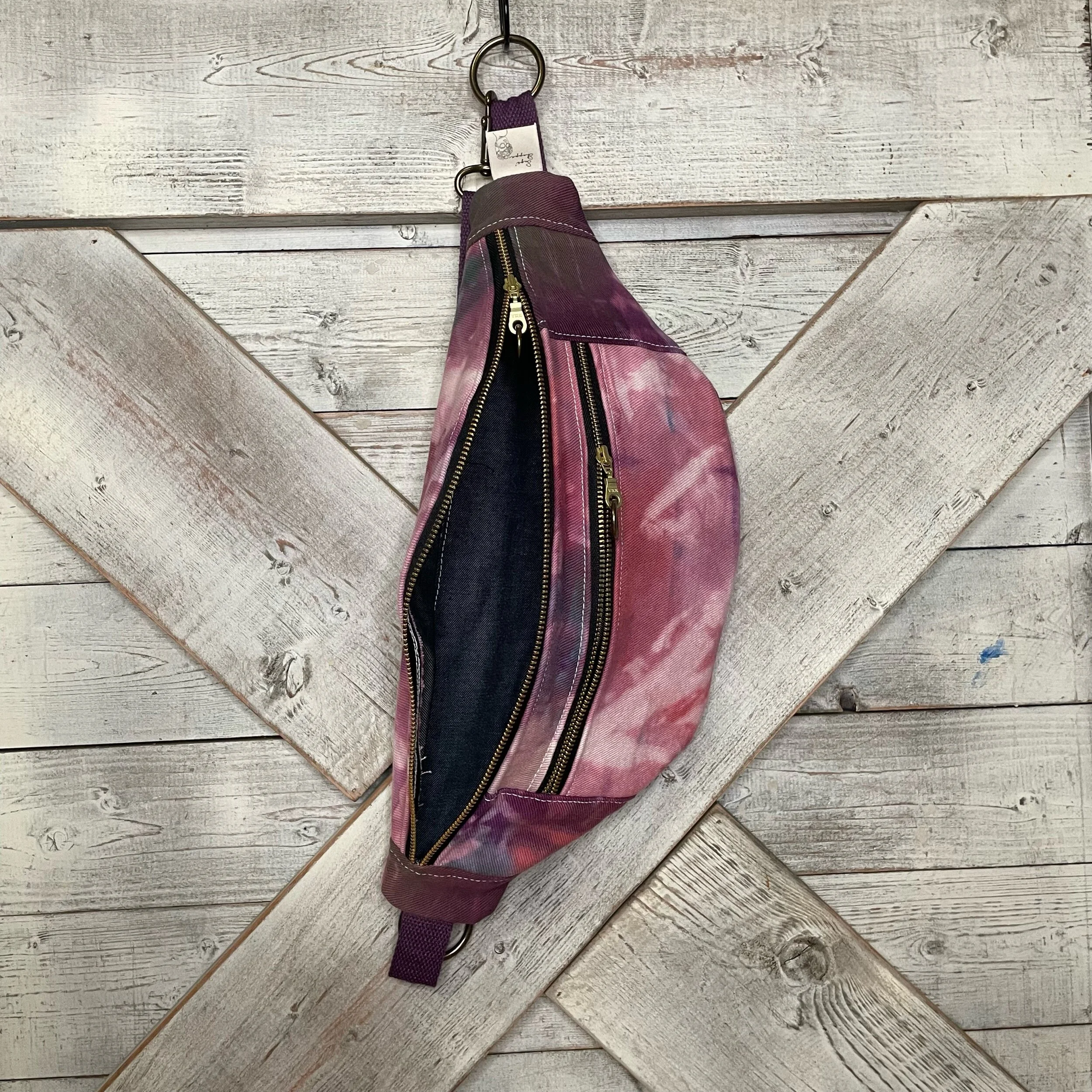 Burgundy fanny pack cheap