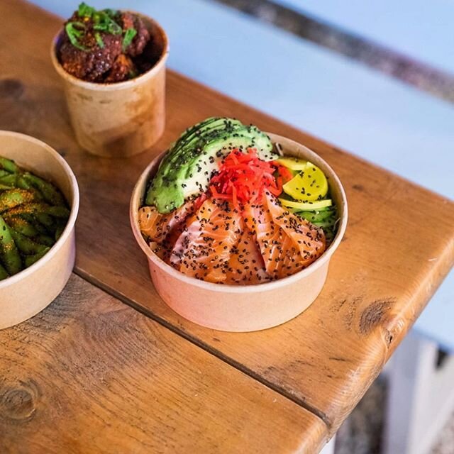 Sashimi rice bowls, bites, edamame and 💖. Come and get it Wednesday-Saturday @pergolalondon Paddington and Saturdays all day @broadwaymarket and 📷 the wonderful team @pergolalondon 
#sushi #sushitime #sushilovers #sushilover #sushiporn #sushibar #s