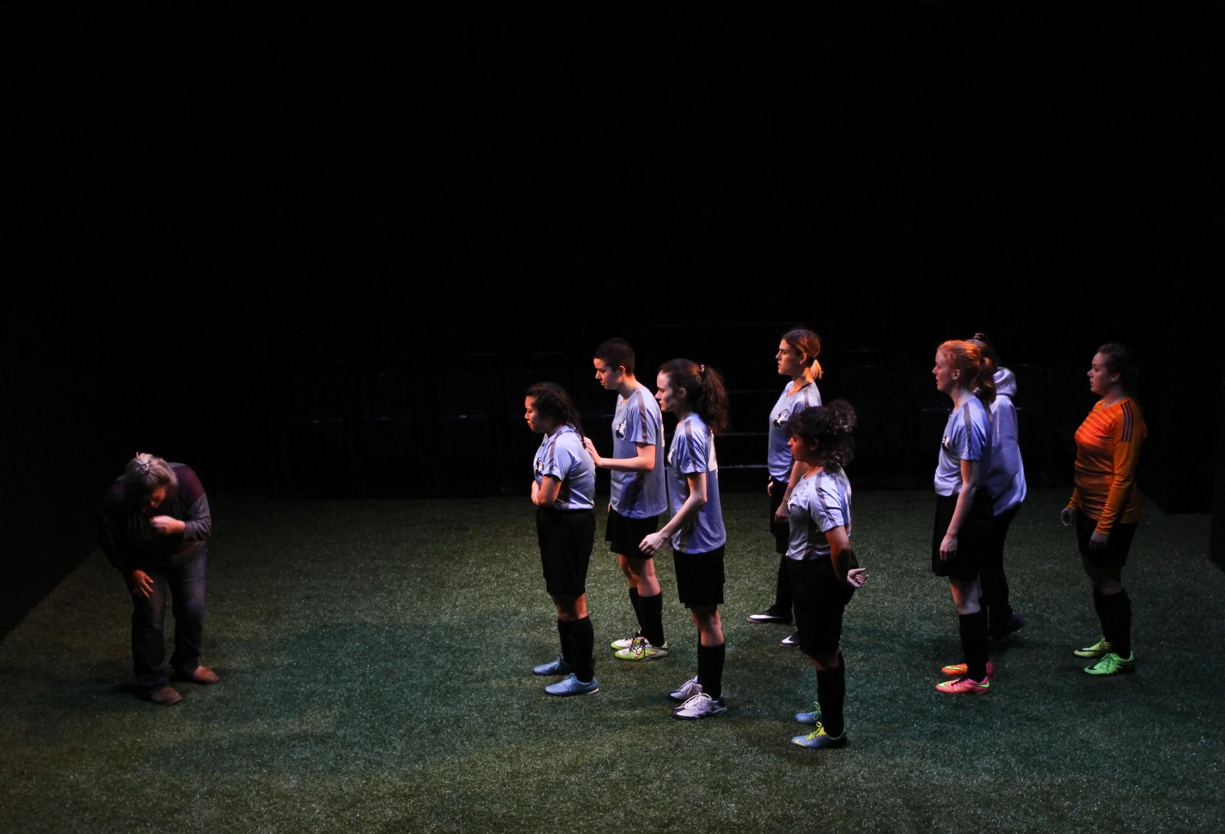 Production photos by: Ron Reed Featuring: L-R Tanja Dixon-Warren, Amanda Sum, Shona Struthers, Paige Louter, Jalen Saip, Ali Watson, Georgia Beaty, Danielle Klaudt and Kim Larson
