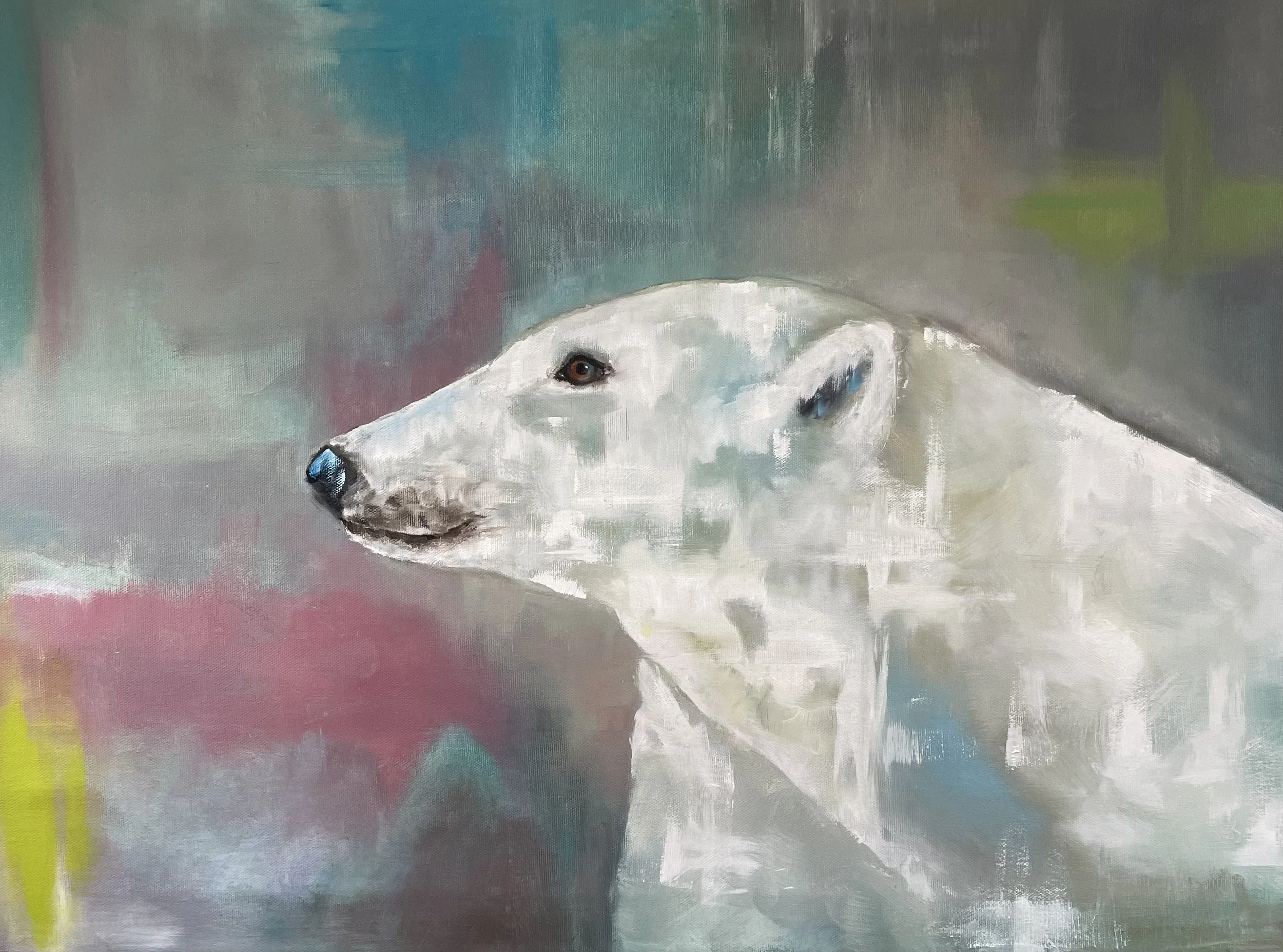 Intrigued 18x24 Original oil $425