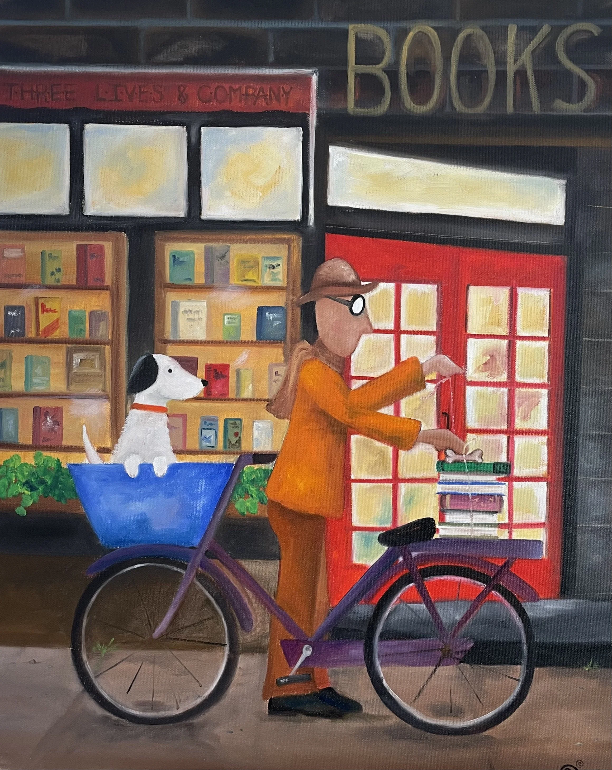 Signore Greve-Life's Necessities  16x20  Original Oil  $395