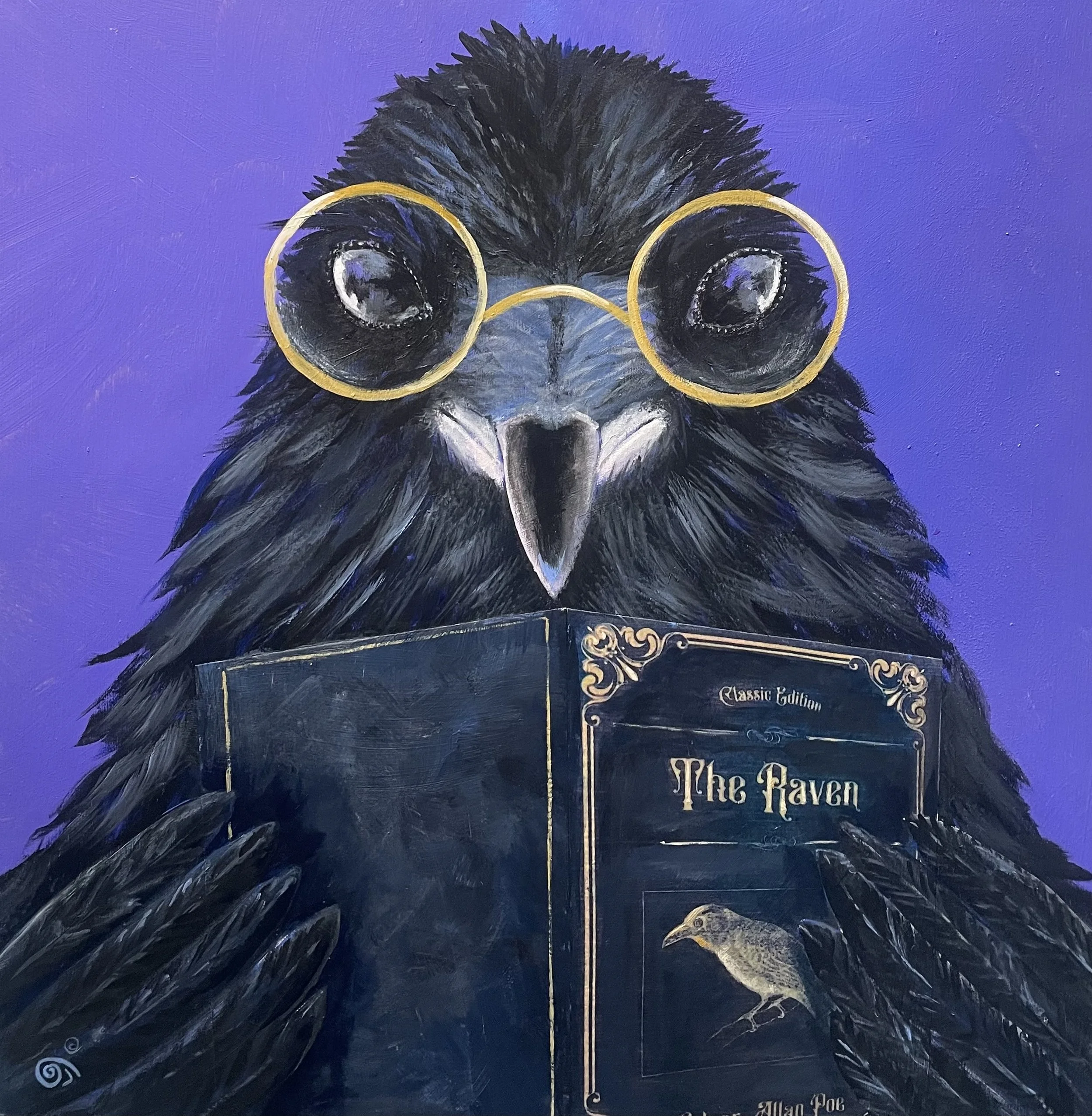 Interesting...   12x12 Original Mixed Media  $195