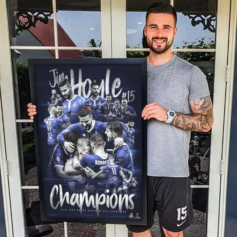 Custom Sports Posters New Zealand Weston Design