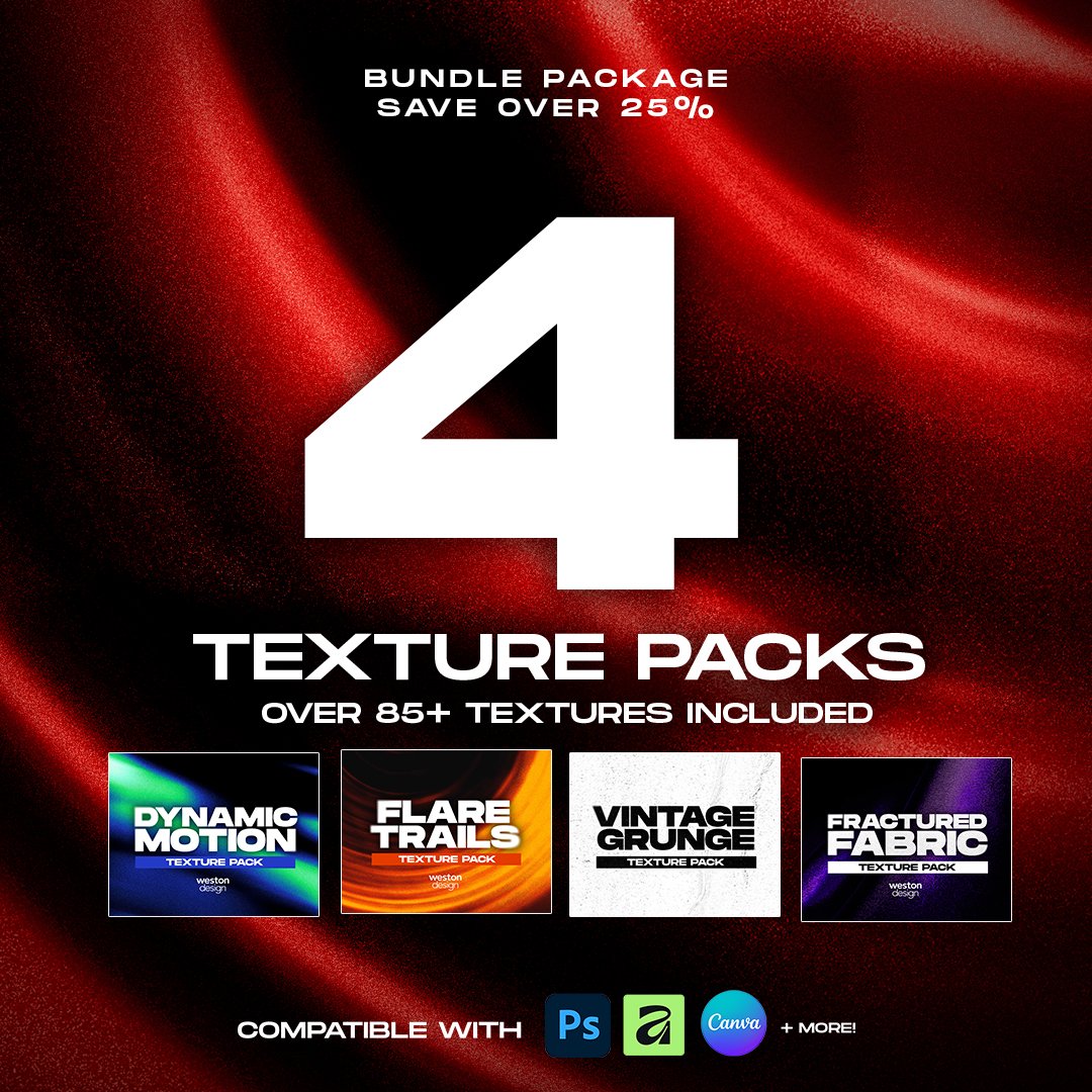 Legacy Texture Bundle featuring multiple texture packs and premium design assets included in the collection