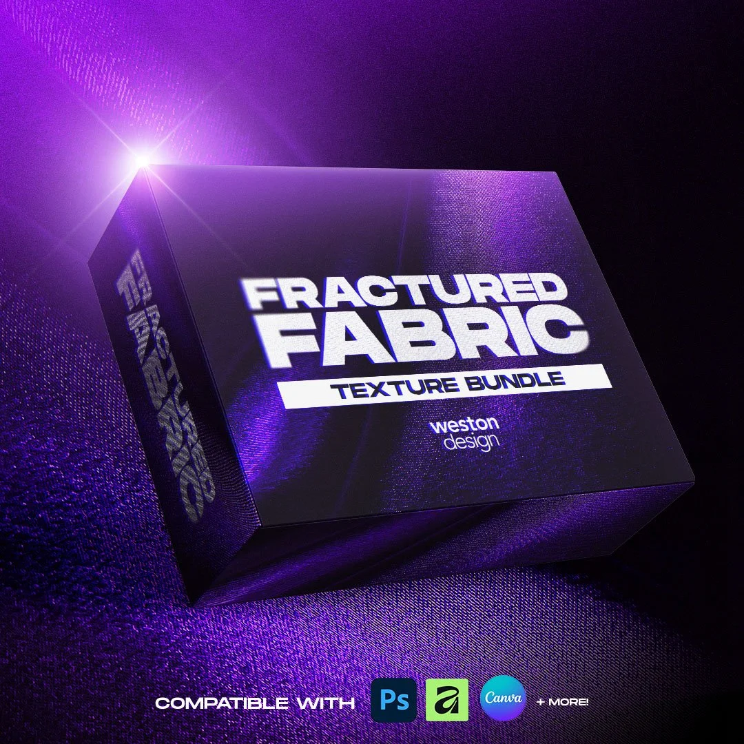 Fractured Fabric Texture Pack cover by Weston Design (Copy) (Copy) (Copy) (Copy) (Copy)