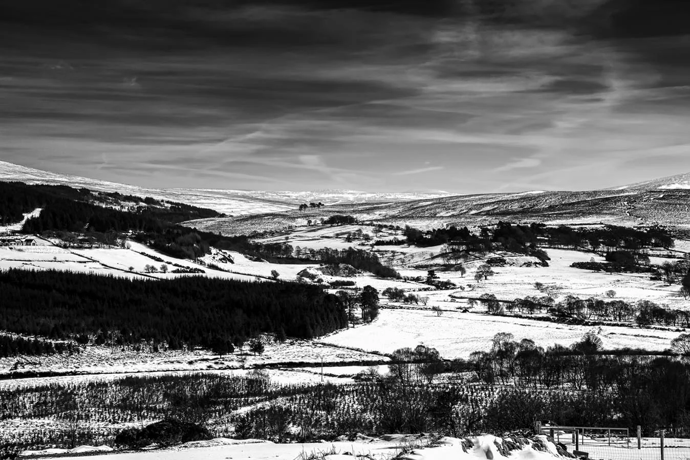 Co. Wicklow under Snow